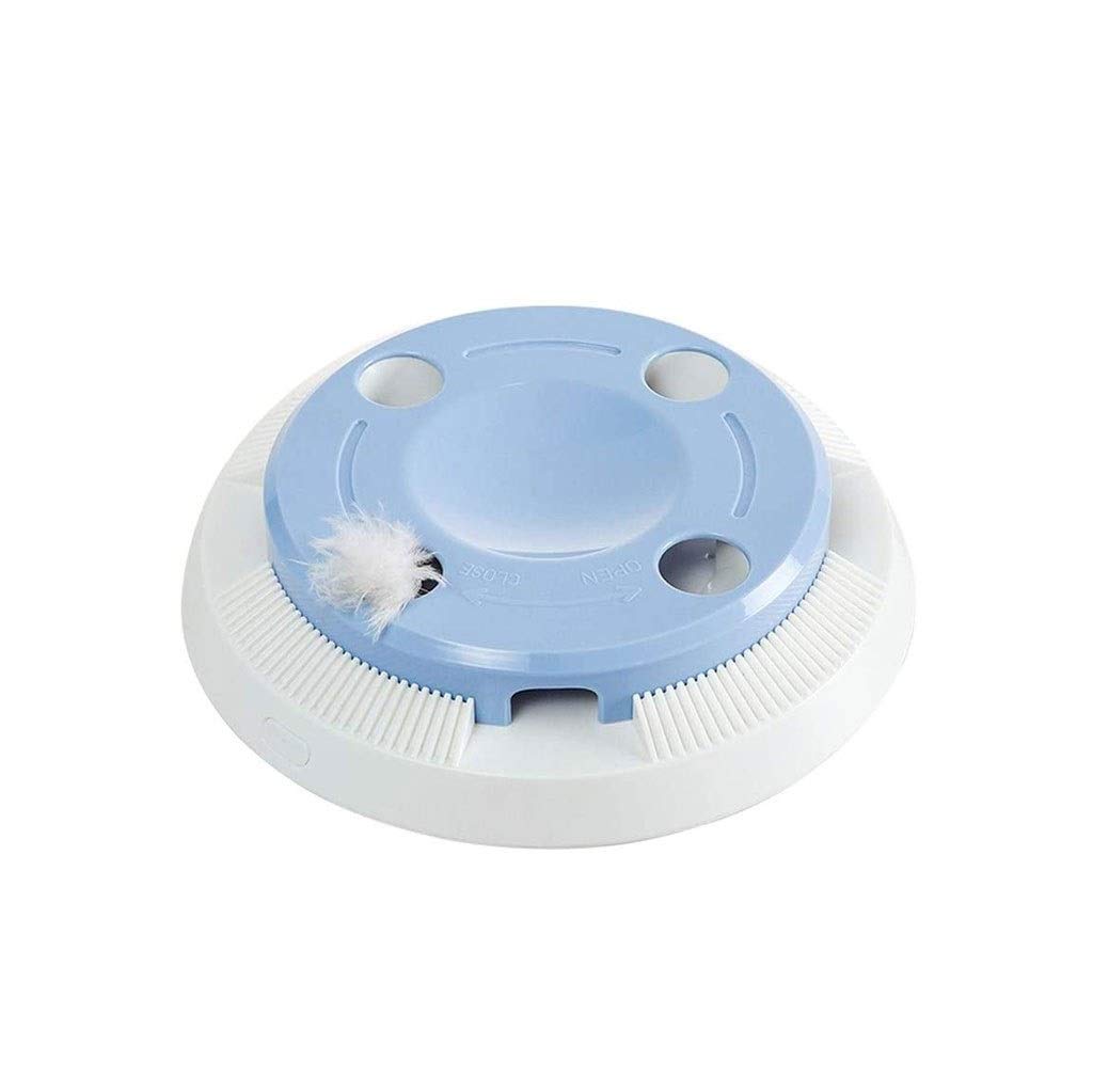 QPLKKMOI Automatic Rotating Cat Toy - Interactive Electric Smart Cat Toy for Chasing & Exercise | Perfect for Indoor Play & Stimulating Natural Hunting Instincts