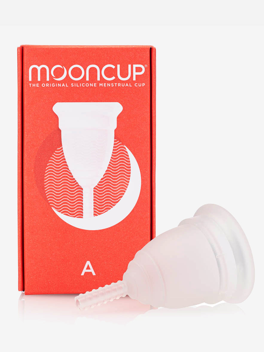Mooncup Menstrual Cup - Size A | Reusable & Eco-Friendly Period Cup for Women | Perfect for Active Lifestyles, Travel & Overnight Protection
