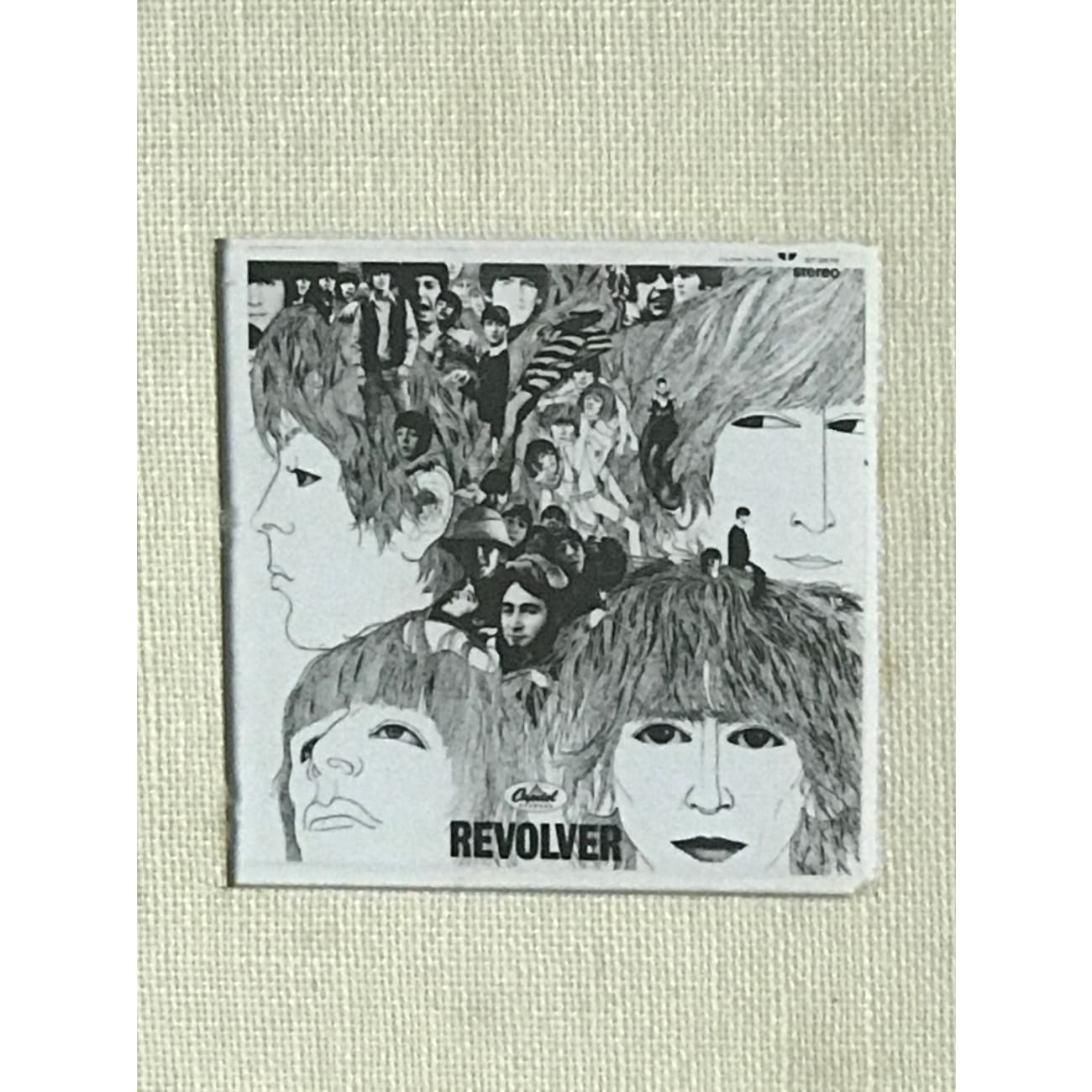 The Beatles Revolver White Matte RIAA Gold LP Award - Rare Collectible Vinyl Record for Music Enthusiasts & Beatles Fans - Perfect for Display in Music Rooms, Home Theaters & Collector's Showcases