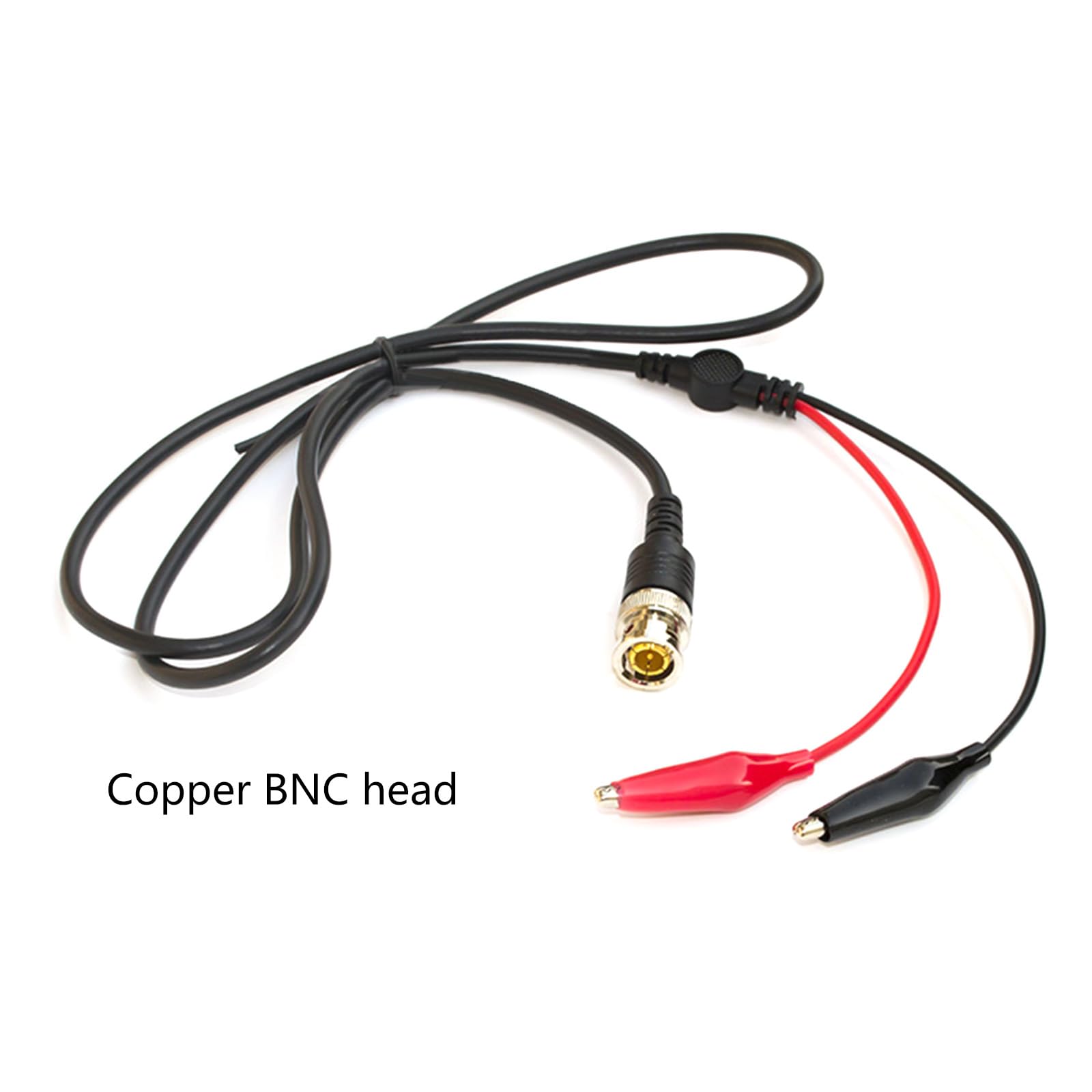 BNC Oscilloscope Probe with Alligator Clip Converters - 110cm High-Quality Test Leads for Electronics Measurement & Circuit Testing | Perfect for Lab, DIY Projects & Electrical Engineering