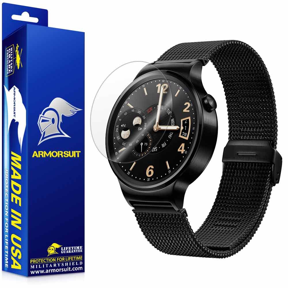 ArmorSuit 6 Pack Huawei Watch Screen Protector - MilitaryShield HD Clear for Workout & Outdoor