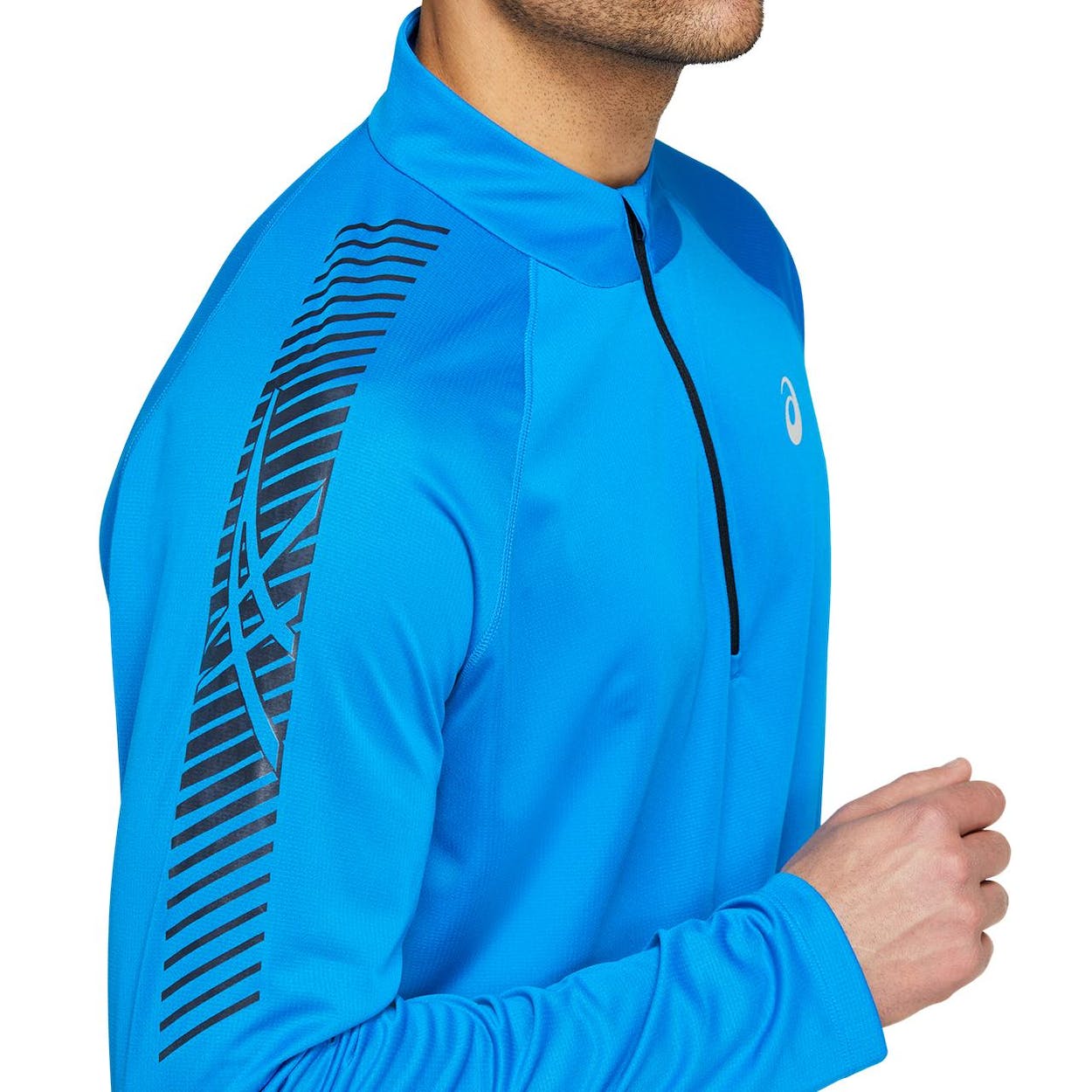 ASICS Men's Performance Quarter-Zip Pullover - Lightweight Athletic Running Jacket for Training & Outdoor Activities