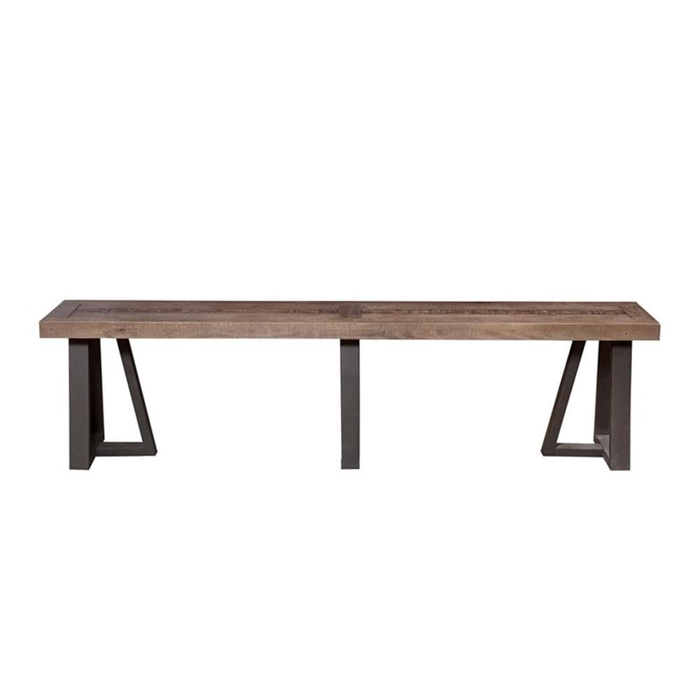 Modern Home Square 4-Piece Dining Set with Table, Bench & Sideboard - Perfect for Small Spaces and Cozy Family Meals