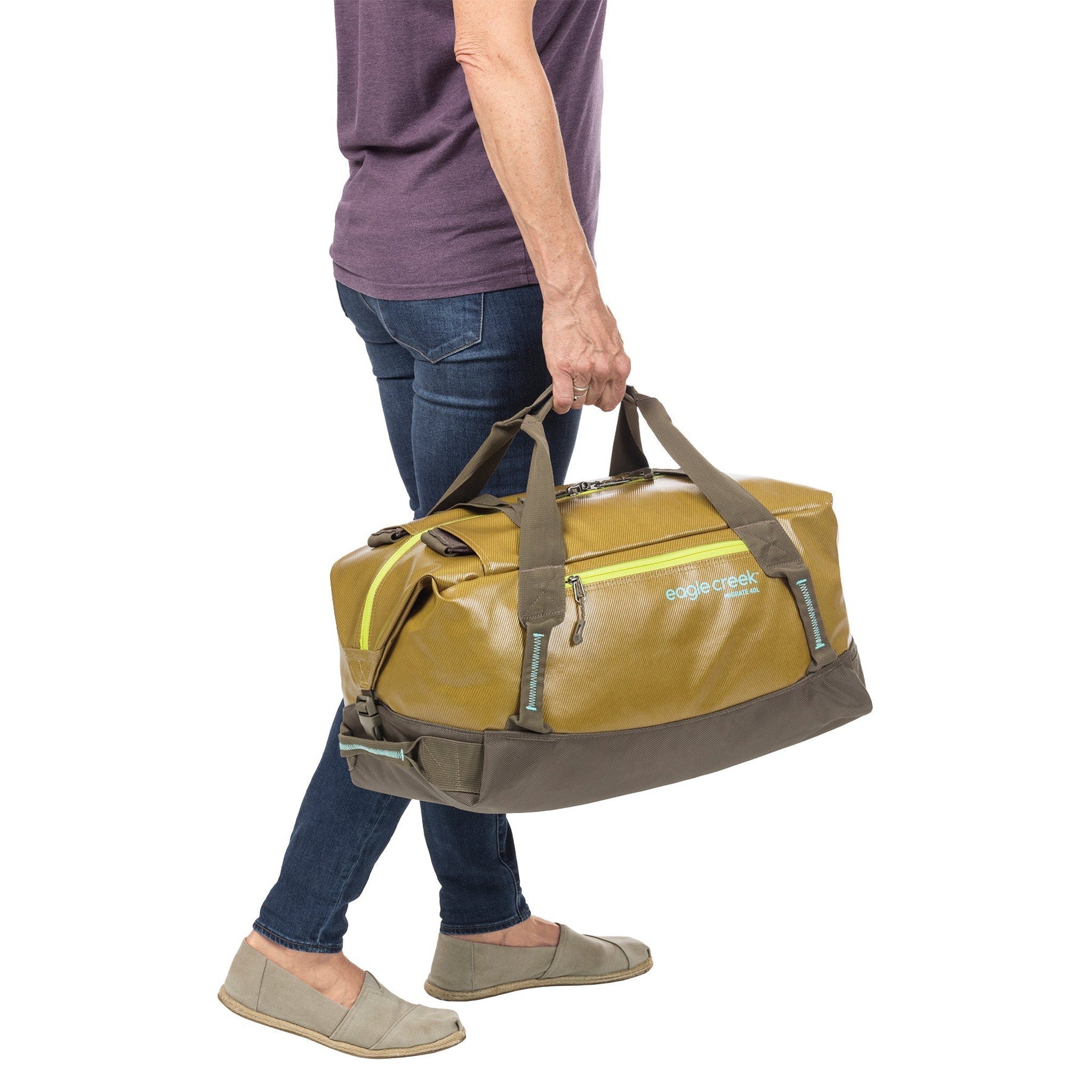 Eagle Creek Migrate Duffel 40L - Waterproof Travel Duffel Bag for Camping, Hiking & Air Travel - Durable Carry-On Luggage with Shoulder Strap
