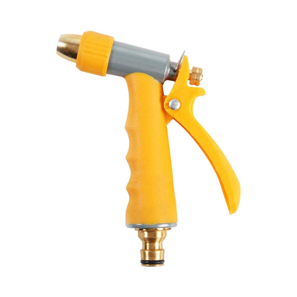 LIUMANG Portable High Pressure Water Gun - Household & Car Wash Copper Spray Nozzle Set - Durable Pure Copper Water Sprayer for Washing Cars, Watering Plants, and Outdoor Cleaning