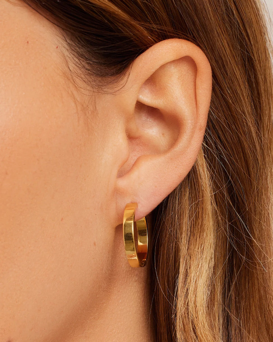 Rose Gold Hoop Earrings for Women - Elegant Dainty Rose Gold Hoops for Everyday Wear, Date Night & Special Occasions