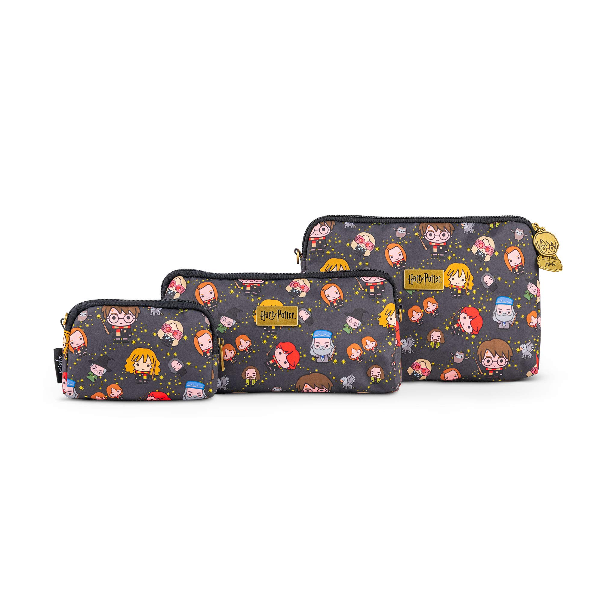 JuJuBe x Harry Potter Be Set Cheering Charms Diaper Bag - Lightweight Waterproof Baby Bag for Moms, Wizards & Witches - Perfect for Diaper Storage, Travel & Magical Adventures