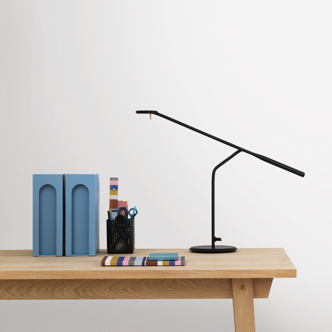 Kowalewski Flow Table Lamp - Modern Scandinavian Design by Normann Copenhagen - Perfect for Living Room, Bedroom, or Office Decor