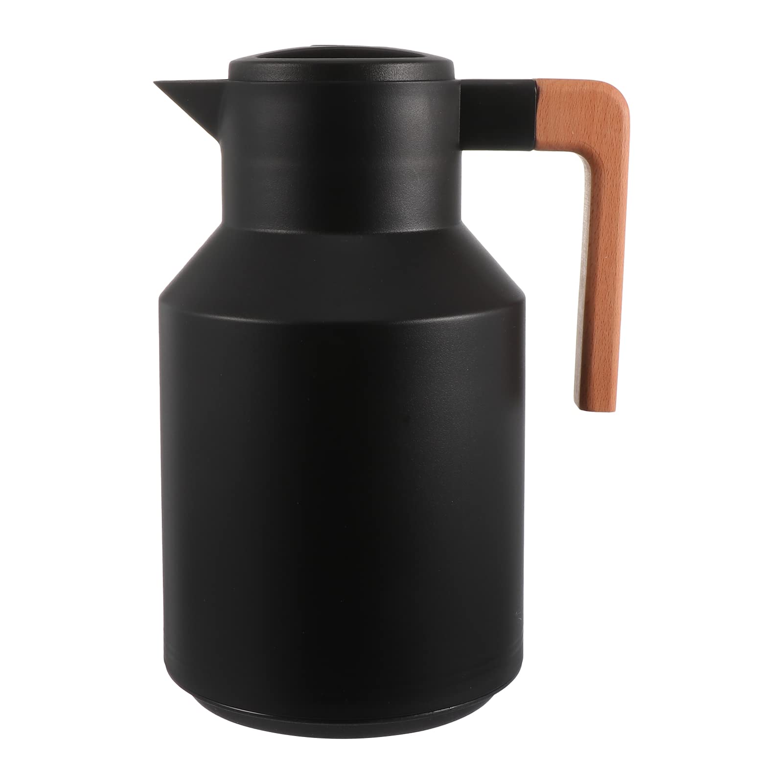 DOITOOL 1pc Large Capacity Insulated Glass Kettle - Hot Water Bottle & Coffee Dispenser with Glass Liner - Perfect for Home, Office & Outdoor Use
