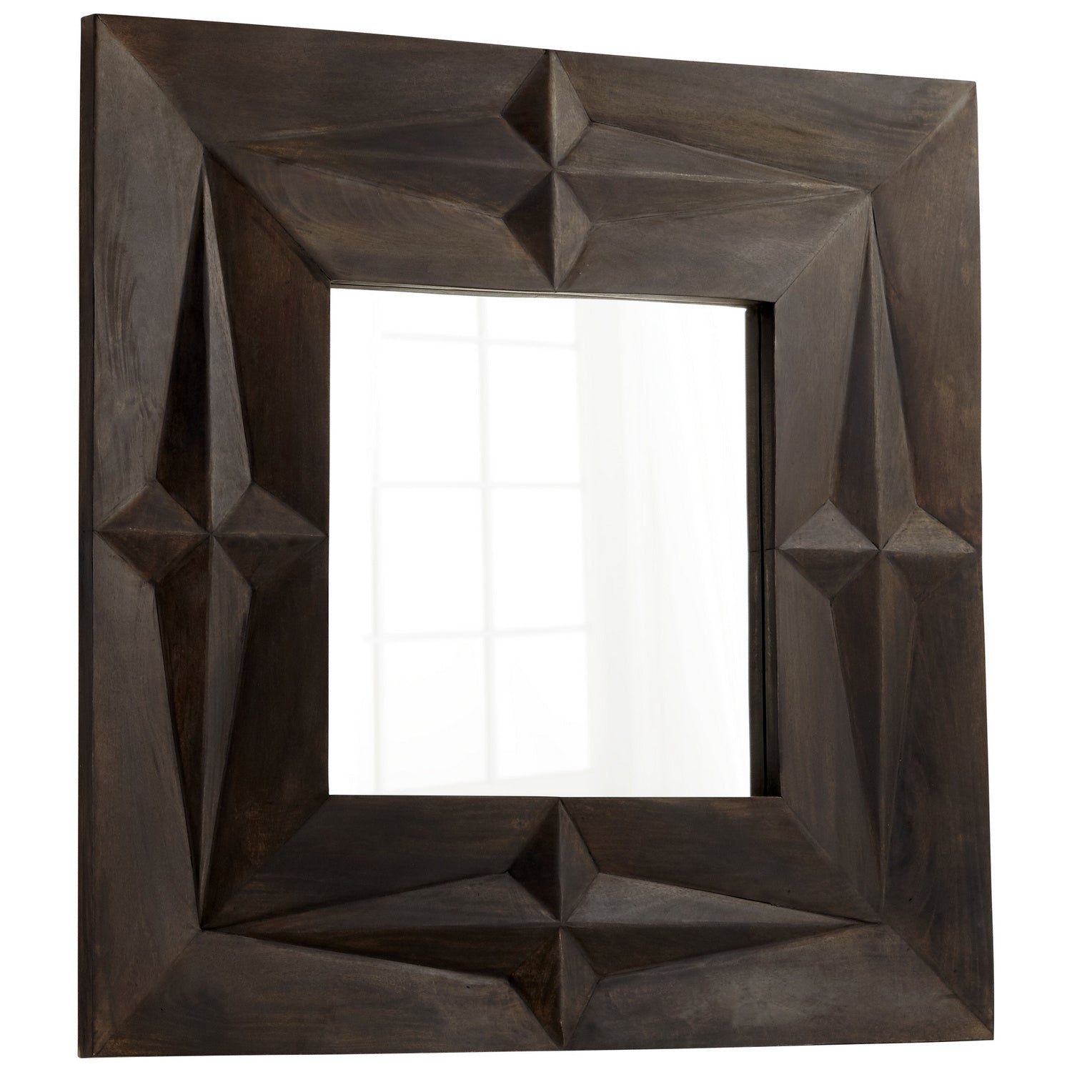 Cyan Design 10764 Careta Mirror - Grey Wall Mirror for Living Room, Bedroom & Bathroom - Modern Decorative Mirror for Home Decor