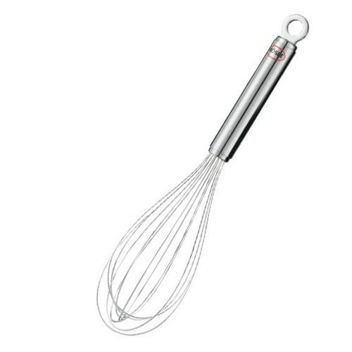 Rosle Premium Stainless Steel Egg Whisk - Heavy Duty Kitchen Hand Mixer for Baking, Cooking & Whipping Cream - Perfect for Eggs, Pancakes, Cake Batter & More