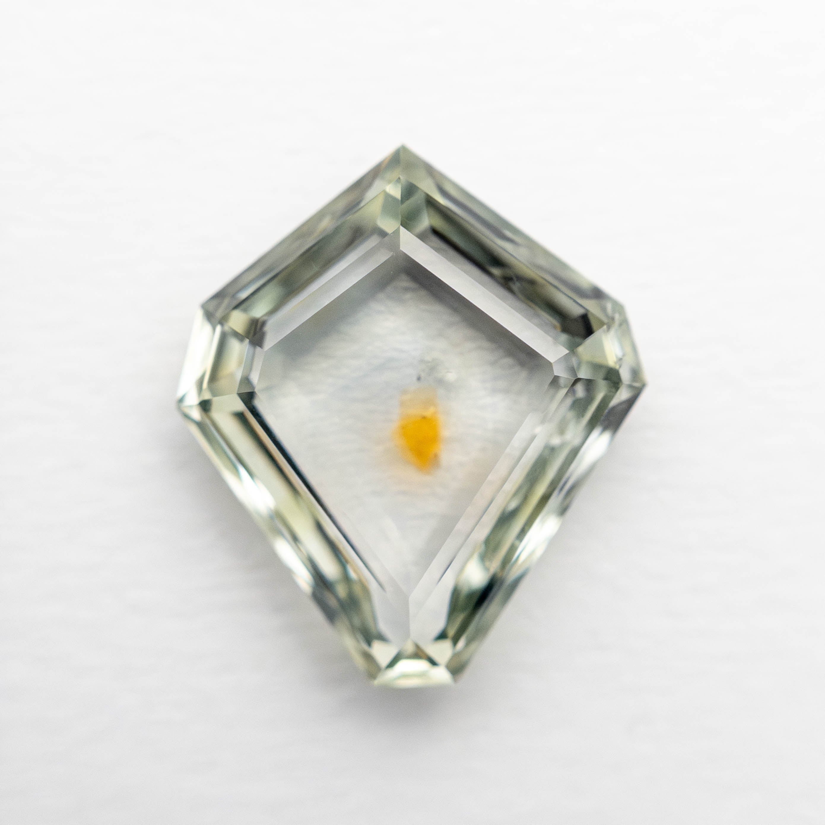 2.44ct Natural Shield-Cut Sapphire Gemstone - 10.35x8.96x3.20mm Blue Portrait Cut Loose Stone for Jewelry Making, Engagement Rings & Unique Gifts