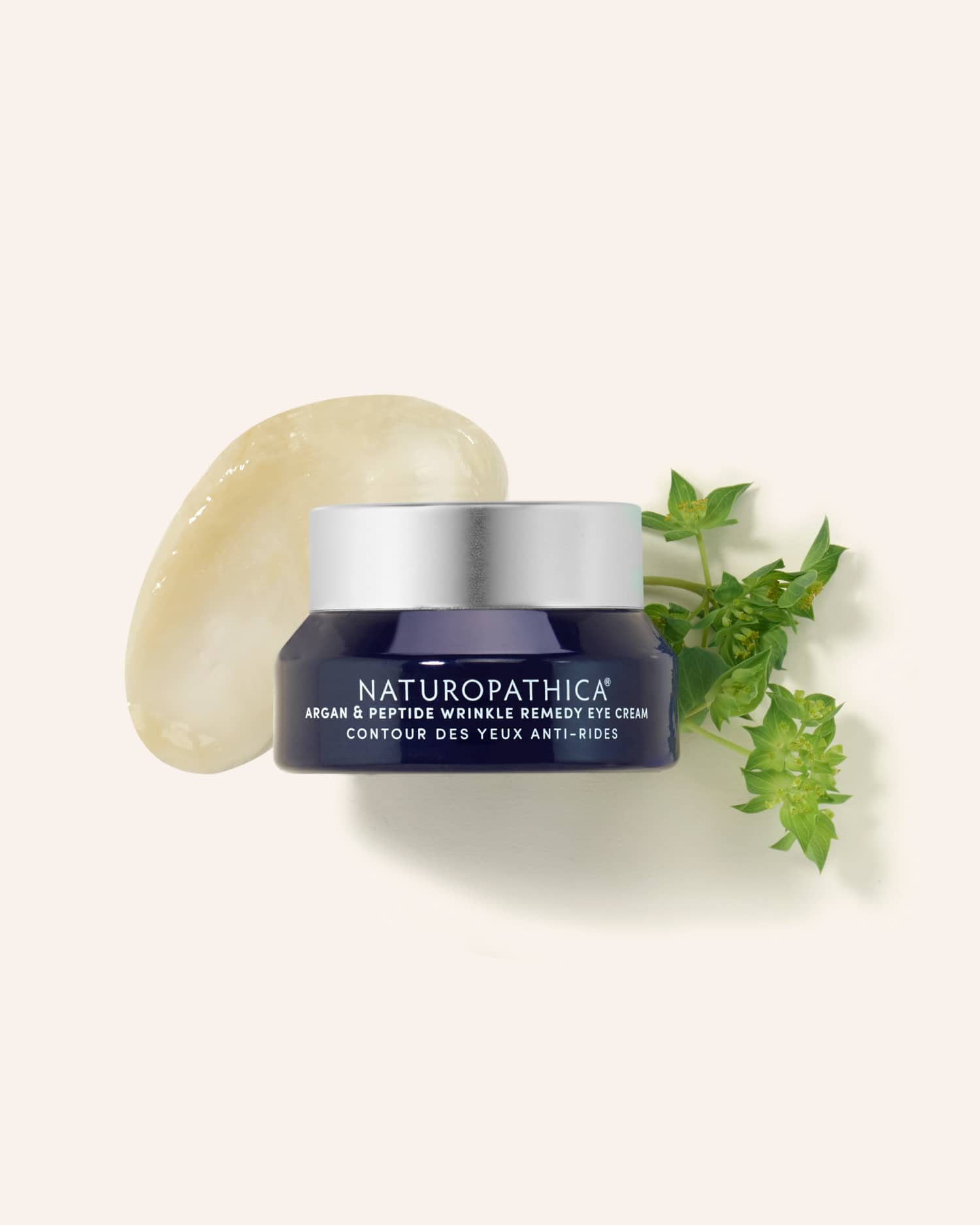 Organic Argan Oil & Peptide Anti-Aging Eye Cream for Dark Circles, Puffiness & Wrinkles - Hydrating Under Eye Treatment for Day & Night Use