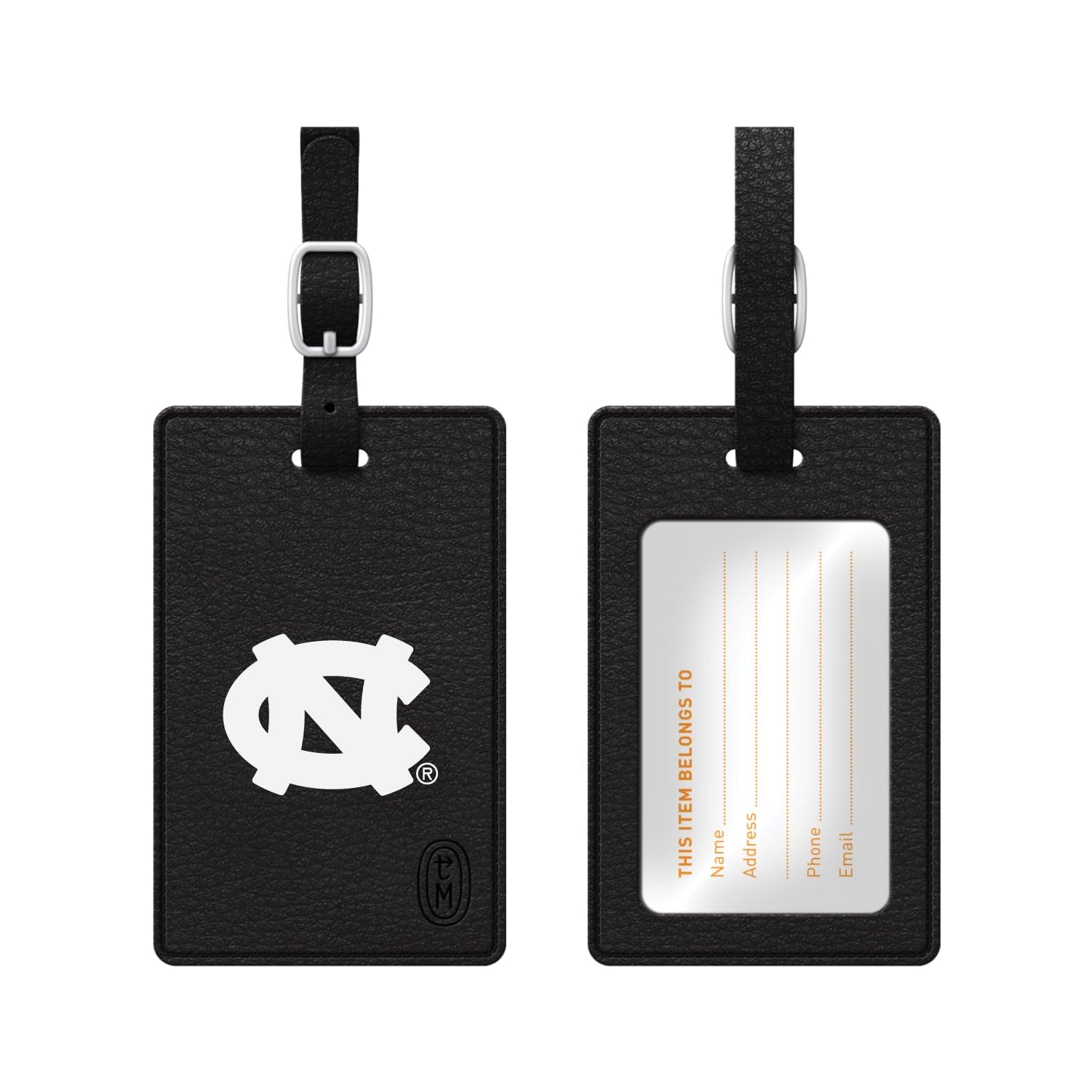 UNC Tar Heels Classic Luggage Tag - Durable Travel ID Tag for Suitcases & Bags - Perfect for UNC Alumni, Students & Fans Traveling to Games or Vacations