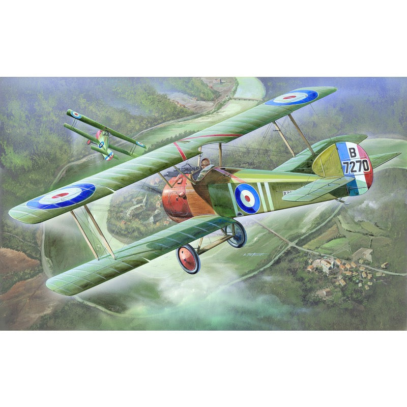1/32 Scale Sopwith Camel F.1 WWI Biplane Model Kit with Authentic Decals - Perfect for History Buffs & Aviation Enthusiasts - Display, Collect, or Gift for Military Aircraft Lovers
