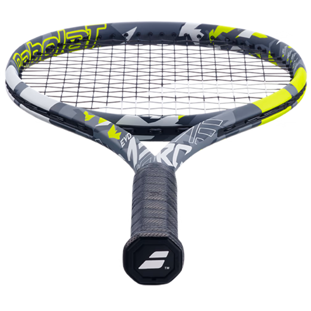 Babolat 2023 EVO Aero Tennis Racquet - Lightweight Carbon Fiber Tennis Racket for Men & Women - Perfect for Competitive Play & Training Sessions