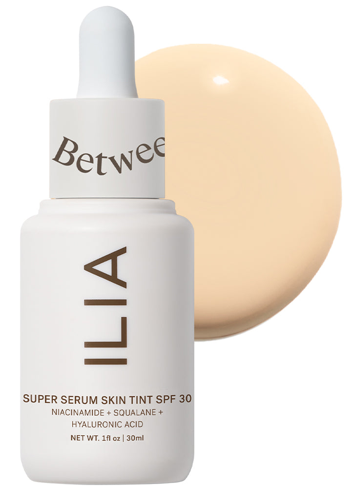 ILIA Beauty Super Serum Skin Tint SPF 30 Foundation - Lightweight Hydrating Tinted Moisturizer with Broad Spectrum Sun Protection for Daily Wear & Natural Makeup Look