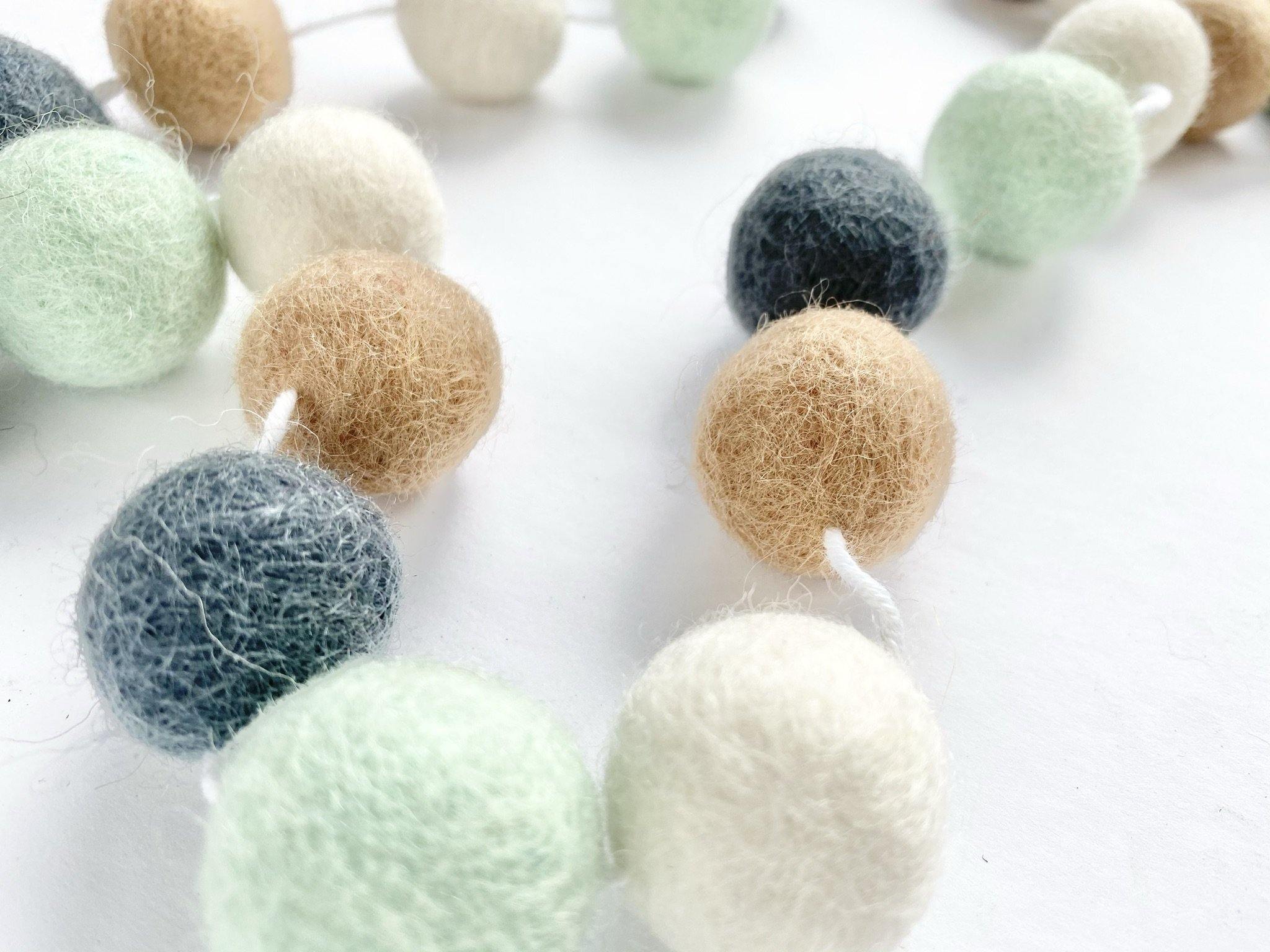 Elegant Mint & Neutral Garland - Perfect for Weddings, Baby Showers & Home Decor