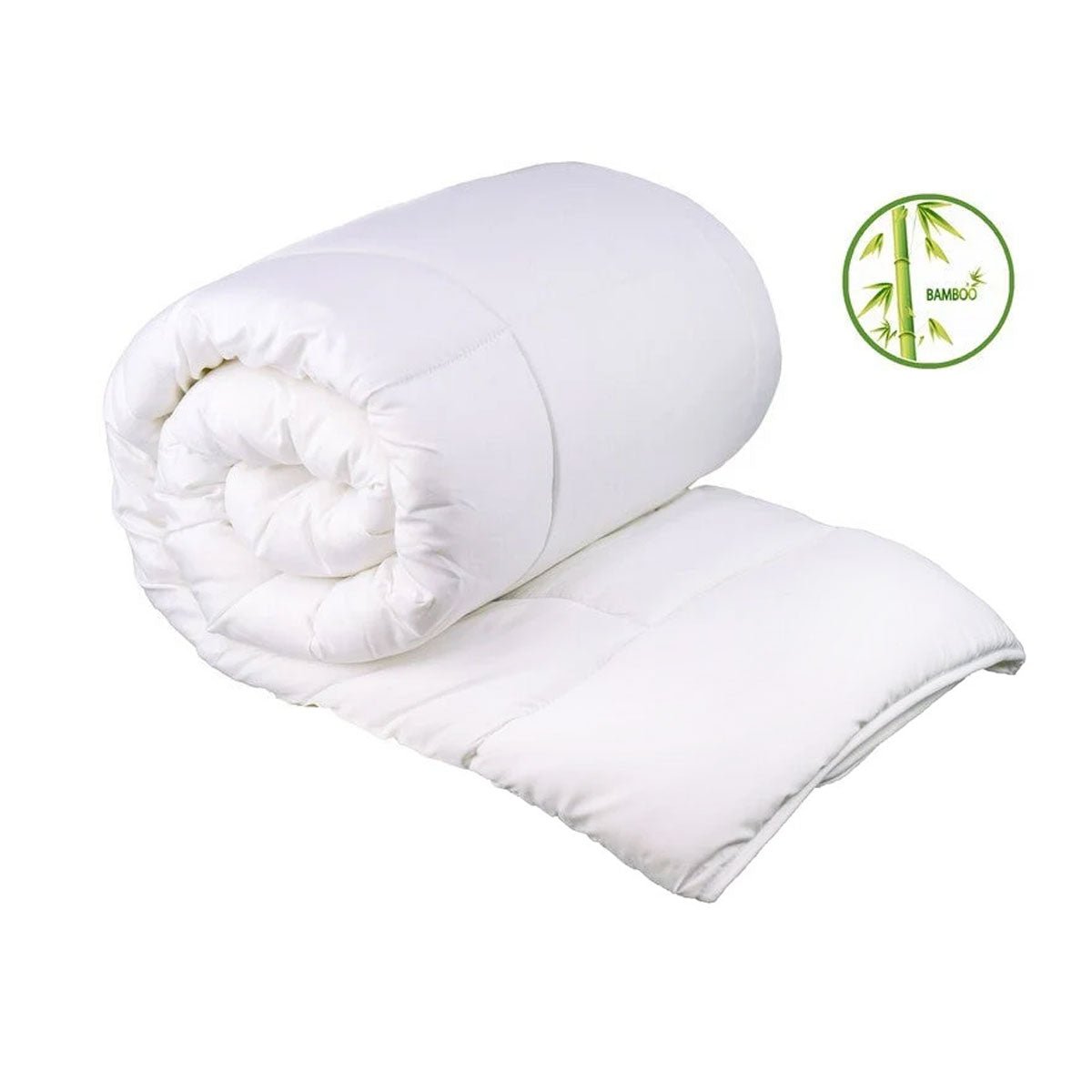 400GSM All-Season Antibacterial Bamboo Quilt Queen Size - Soft, Breathable & Hypoallergenic Bedding for Year-Round Comfort | Perfect for Master Bedroom, Guest Room & Cozy Nights