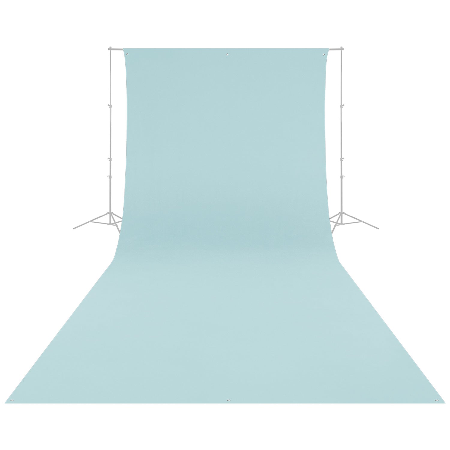 Wrinkle Resistant Pastel Blue Photography Backdrop 9' x 20' - Perfect for Studio Portraits, Baby Showers & Wedding Decor
