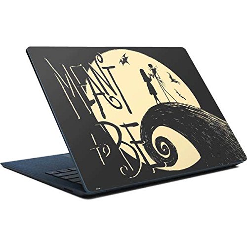 Skinit Officially Licensed Disney The Nightmare Before Christmas Jack and Sally Meant to Be Laptop Skin Decal - Compatible with Microsoft Surface Laptop - Perfect for School, Work & Travel Protection