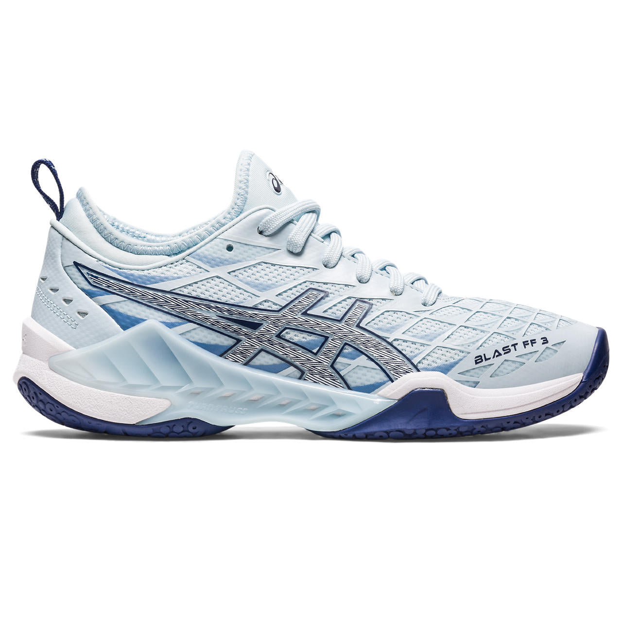 ASICS Blast FF 3 Women's Volleyball Shoes - Lightweight Indoor Court Shoes for Women with Cushioning (Blue) | Perfect for Volleyball, Badminton & Squash Games