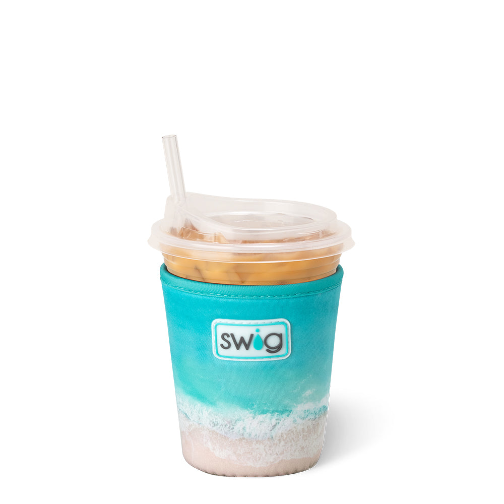 High Tide Small Iced Cup Coolie - Insulated Beverage Holder for Cold Drinks, Perfect for Beach Parties, BBQs, and Outdoor Adventures