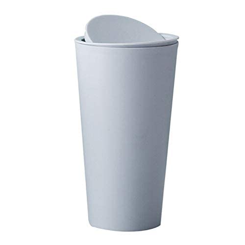 LKJHG Hanging Trash Can - Small Mini Kitchen Waste Bin, Desktop Garbage Can, Recycled Tabletop Wastebasket for Home, Office, Car & Room (Color: Black) - Perfect for Kitchen Counter, Bathroom, Bedside & Workspace Organization