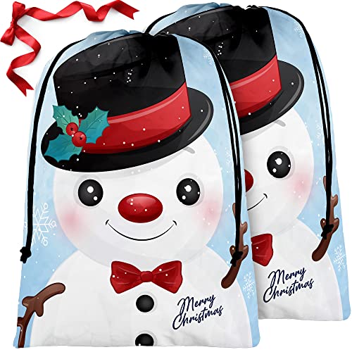 Red Snowman