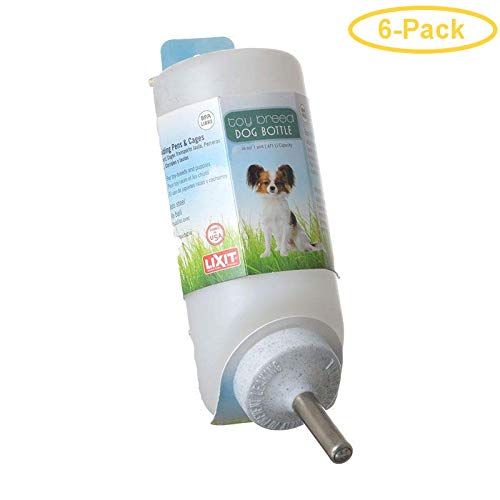 LIXIT No-Spill Dog Water Bottle for Small & Large Breeds - Portable Pet Water Dispenser for Travel, Hiking & Outdoor Adventures