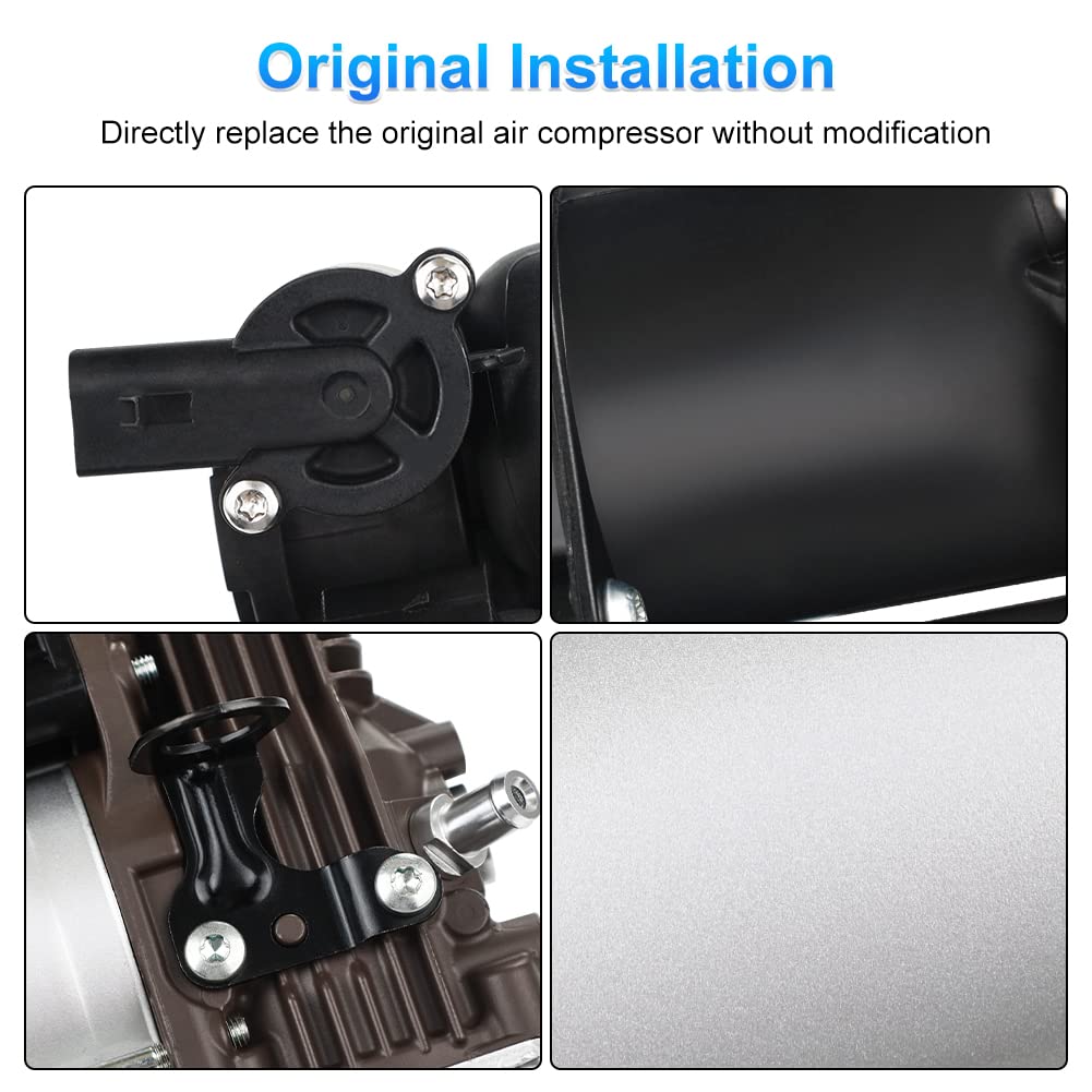 JDMON Air Suspension Compressor Pump Replacement for Mercedes-Benz GL & ML-Class W164 X164 (2006-2012) - Compatible with GL320/350/450/550 & ML320/350/450/500/550/63 AMG - Replaces OEM 1643201204 1643200004 - Perfect for Off-Roading, Towing & Smooth Ride Adjustments
