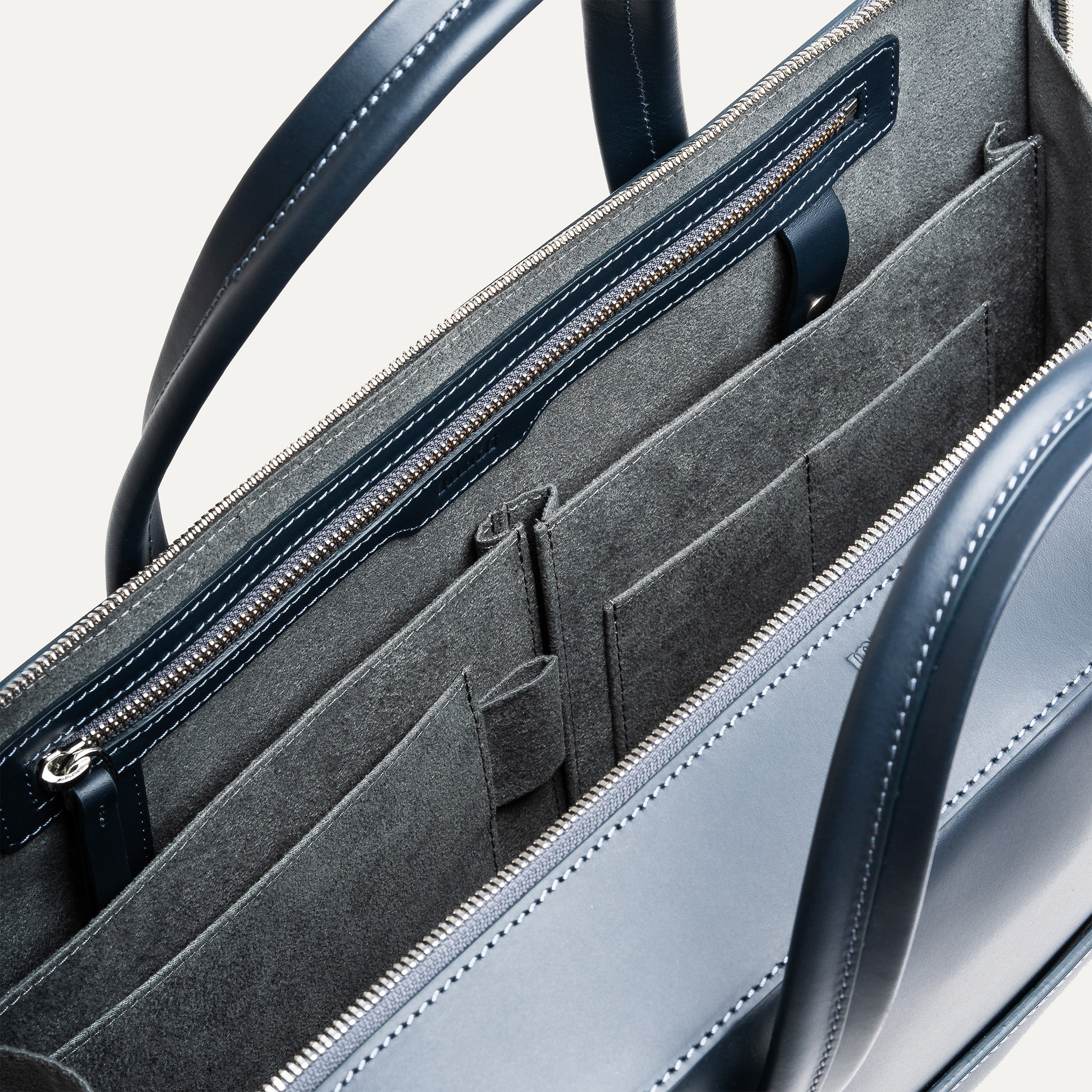 Alessandro II Marine Leather Bag - Premium Genuine Leather Handbag for Women - Perfect for Work, Travel, and Everyday Use
