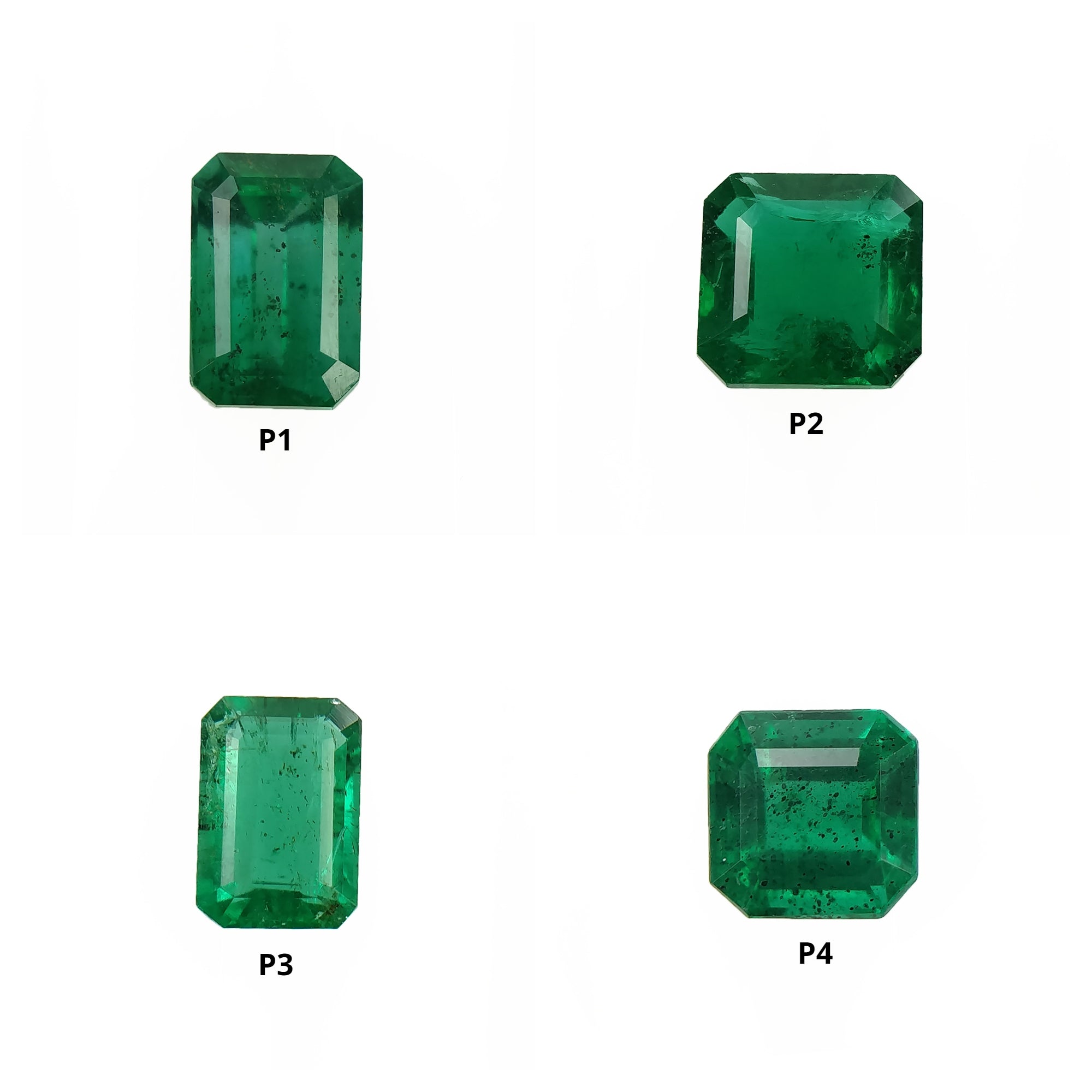 Natural Untreated Green Emerald Octagon Cut Gemstone for Jewelry Making - Perfect for Rings, Necklaces & Earrings