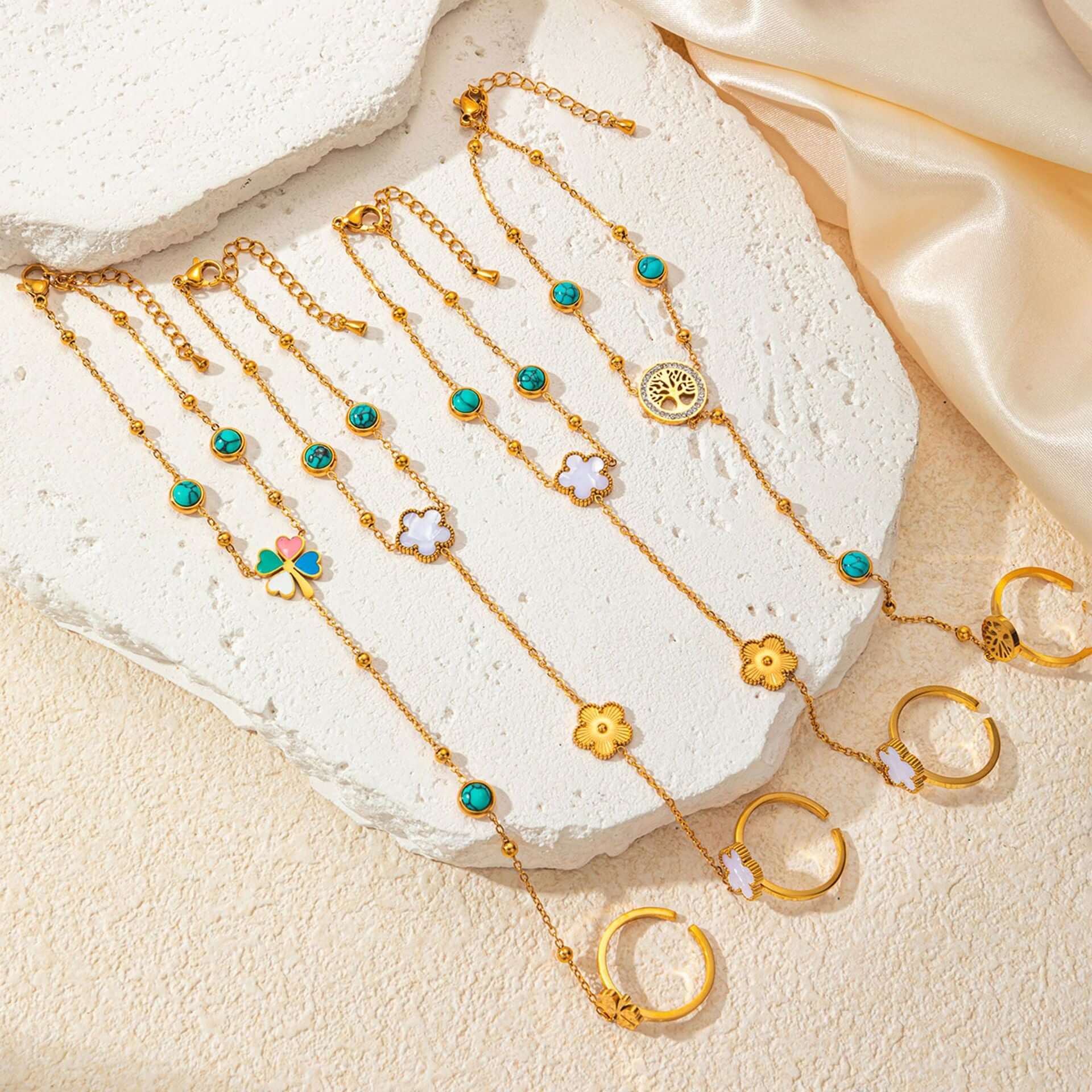 Y2K Evil Eye Hand Chain Bracelet for Women - Trendy Boho Adjustable Hand Jewelry for Protection & Style - Perfect for Festivals, Parties, and Layering with Other Bracelets