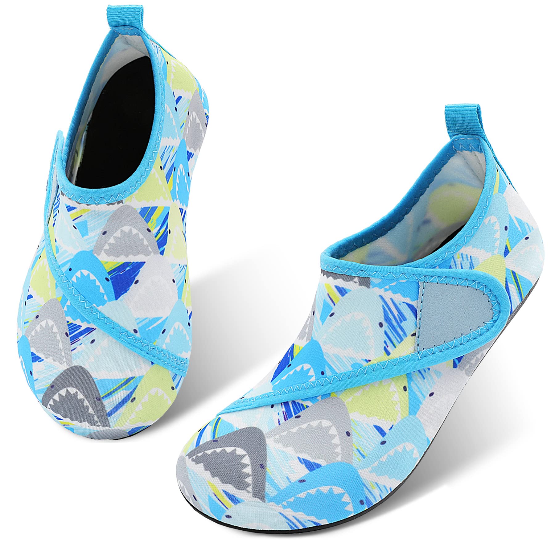 Kids Boys Girls Summer Water Shoes - Quick-Dry Aqua Socks for Beach, Pool, Swimming | Lightweight Athletic Water Footwear for Outdoor Activities