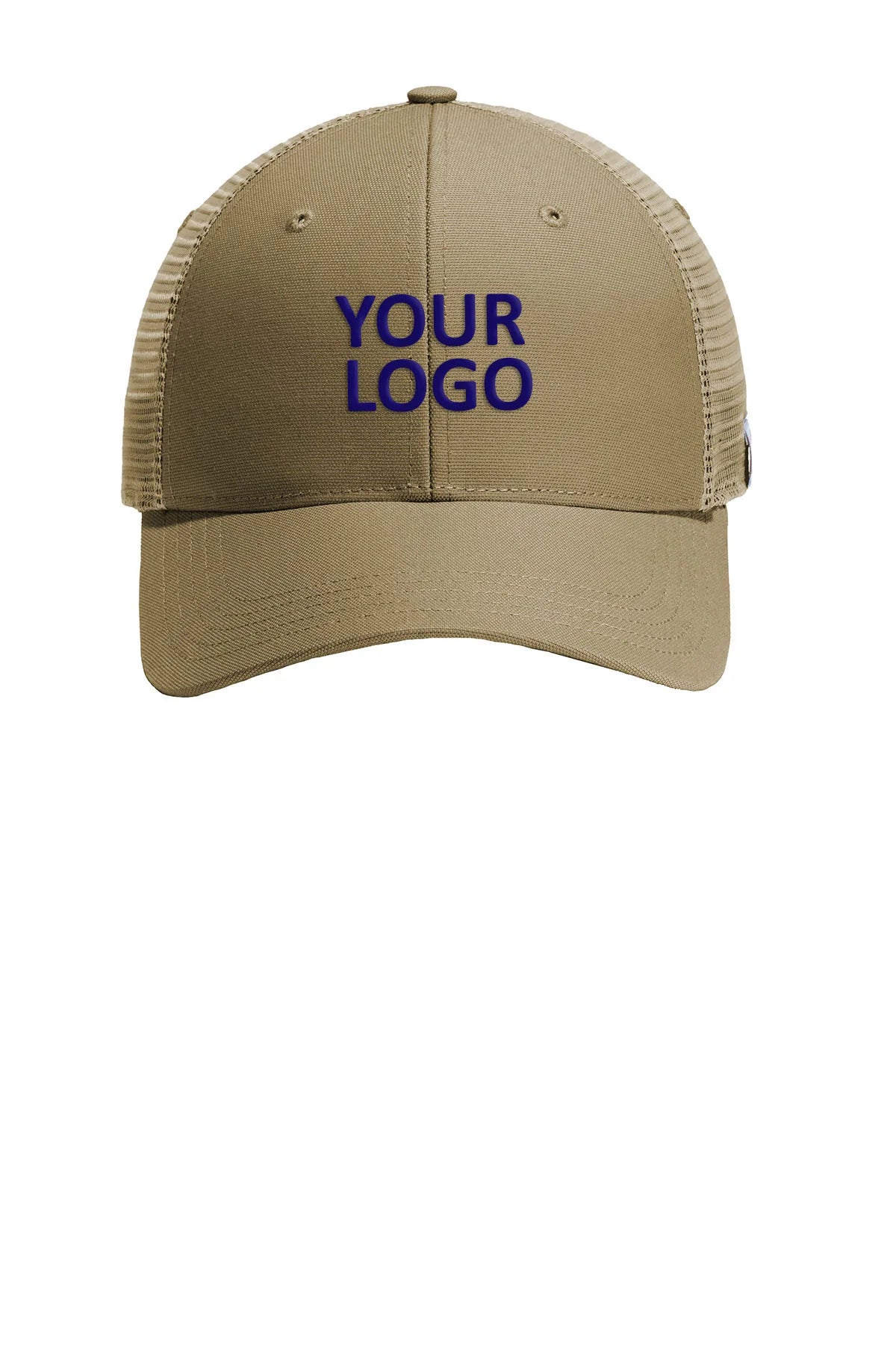 Carhartt Rugged Pro Custom Caps for Men - Durable Dark Khaki Work Hat for Construction, Outdoor & Casual Wear