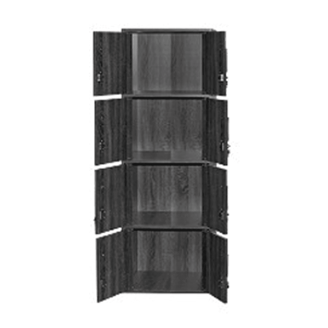 Koen II 4-Tier Storage Cabinet - Organize Home, Office, or Garage - Durable Shelving Unit for Closet, Pantry & Utility Room Storage