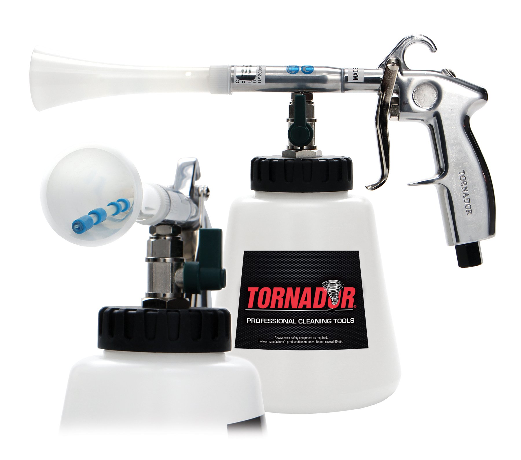 Tornador Z-010 High Pressure Air Blaster Car Cleaning Gun - Professional Detailing Tool for Dust Removal & Interior Cleaning - Ideal for Auto Shops, Home Car Wash & Vehicle Maintenance - Perfect for Cleaning Car Seats, Dashboards & Hard-to-Reach Areas