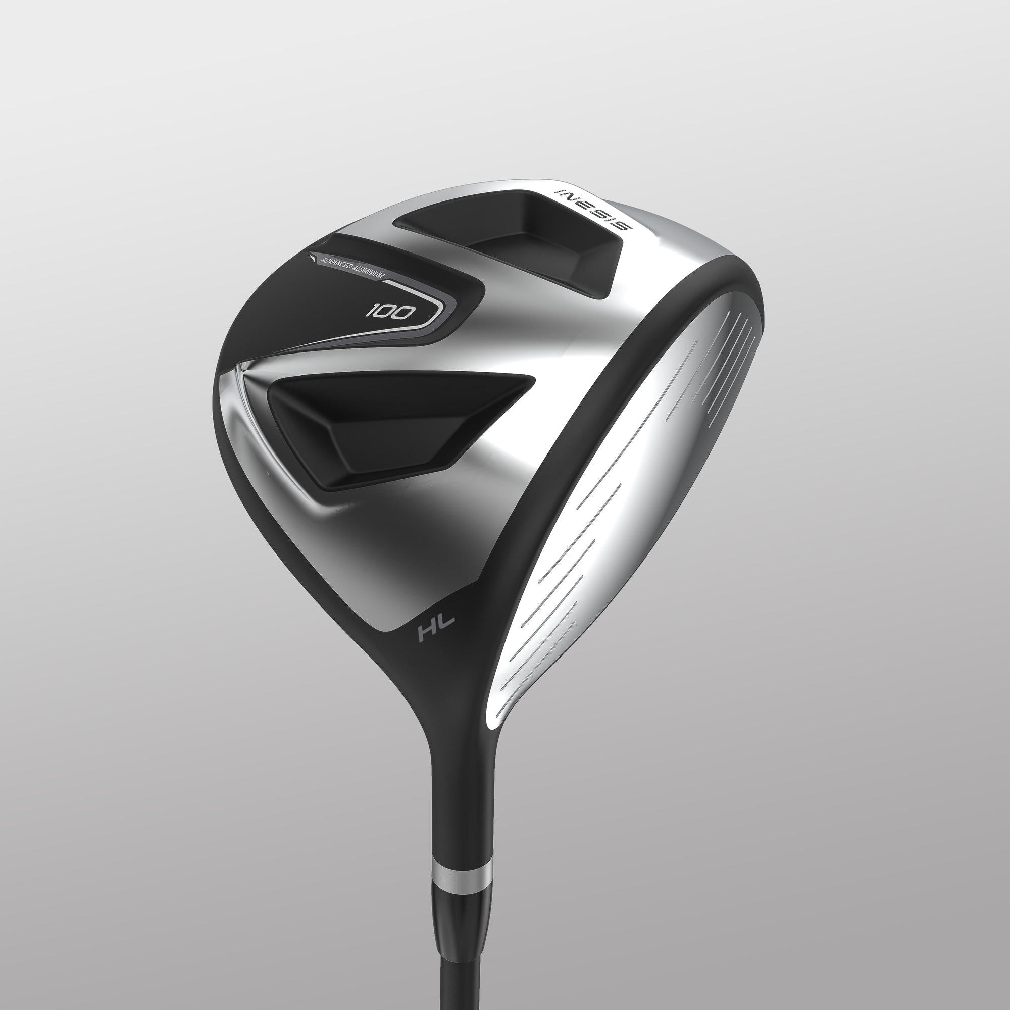 INESIS 100 Adult Golf Club Set - 7 Piece Right Handed Graphite Shaft Clubs for Men & Women | Perfect for Beginners & Intermediate Golfers | Driving Range & Course Play