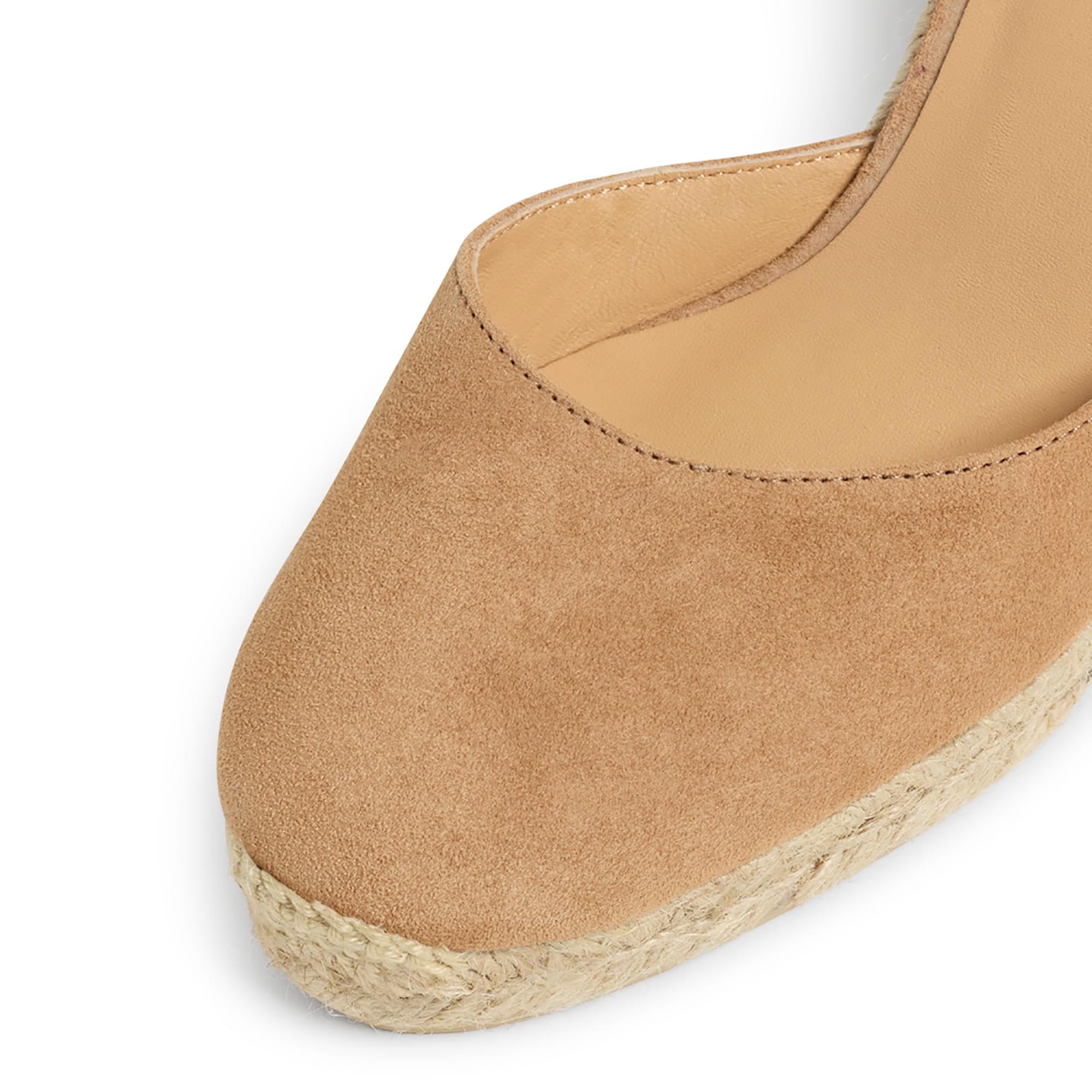 Castañer Women's Carina Espadrille Flats - Comfortable Summer Wedge Sandals for Beach, Vacation & Casual Outings