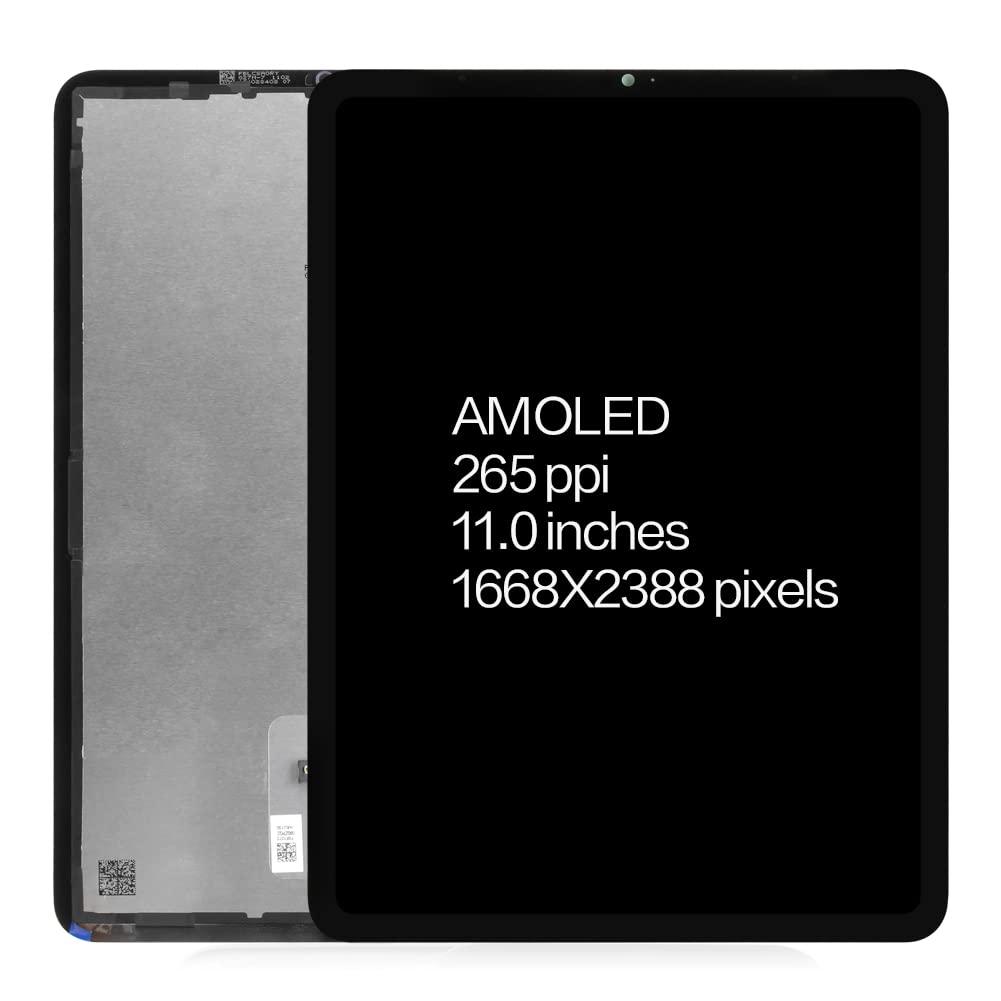 AMIND iPad Pro 11 3rd Gen (2021) 11-inch LCD Screen Replacement - Compatible with iPad Pro A2301/A2459/A2460 - Full Display Digitizer Assembly with Repair Tools (Not for 2020/2018/2022 Models) - Perfect for DIY iPad Screen Repair & Replacement