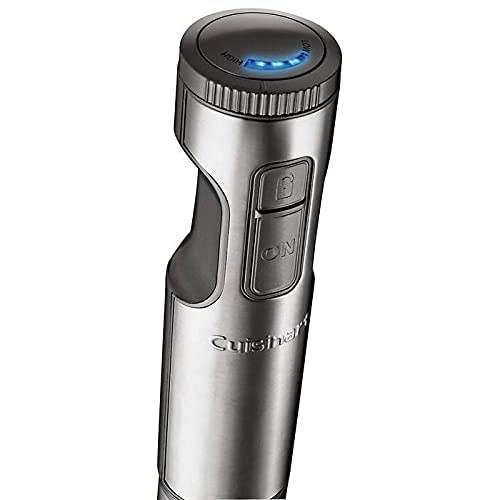 Cuisinart HB-800 Smart Stick Variable Speed Immersion Hand Blender with Storage Case (Renewed) - Perfect for Smoothies, Soups & Purees in Home Kitchen