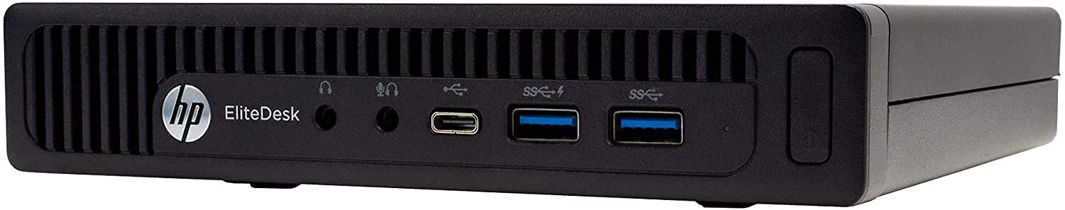 Renewed HP EliteDesk 800G2 Mini PC - Intel Quad Core i5, 8GB RAM, 240GB SSD, Windows 10 Pro - Includes Wireless Keyboard & Mouse - Perfect for Home Office, Business & Remote Work