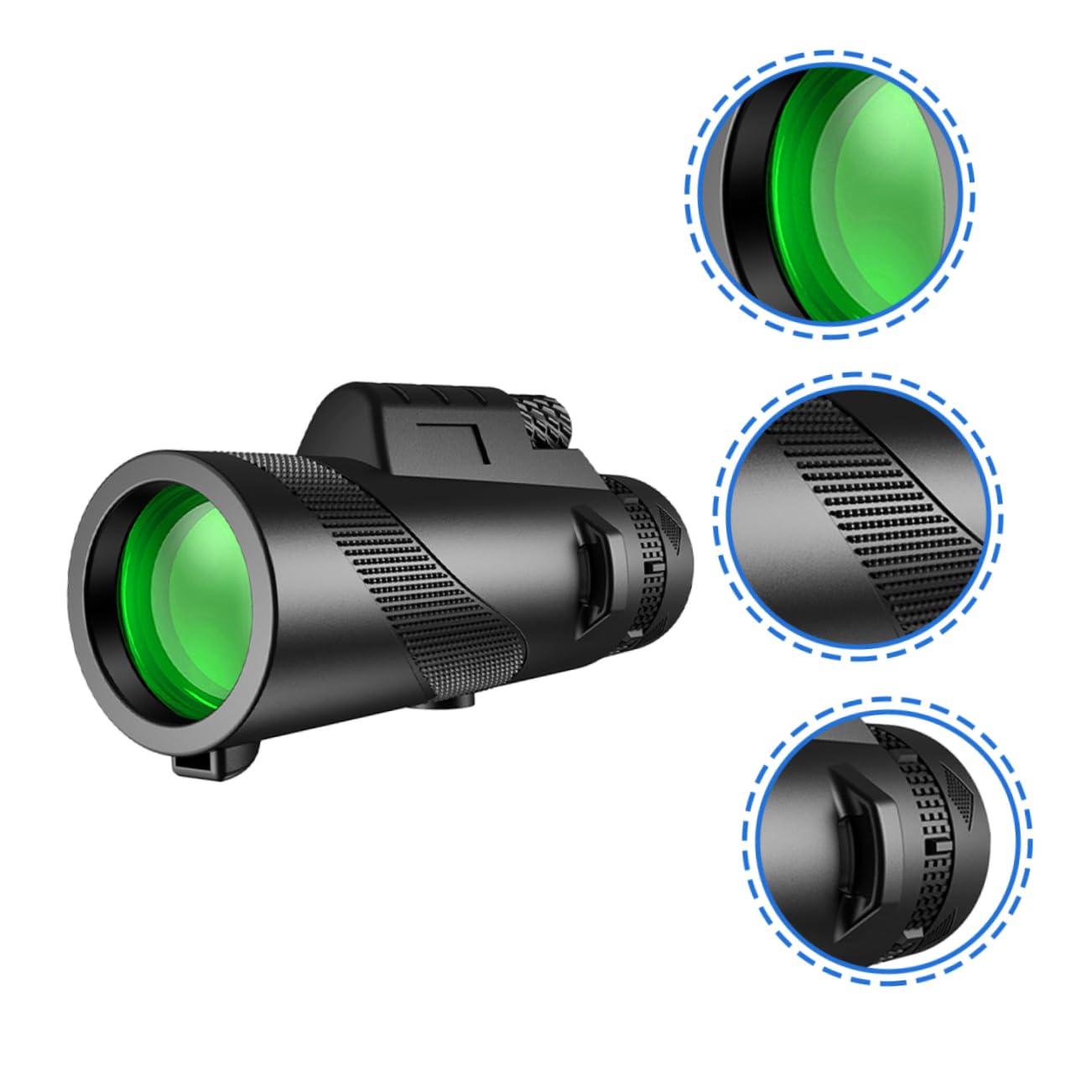 UKCOCO Compact Portable Night Vision Telescope for Adults - Lightweight Travel & Hunting Gear for Outdoor Adventures, Camping, and Wildlife Observation