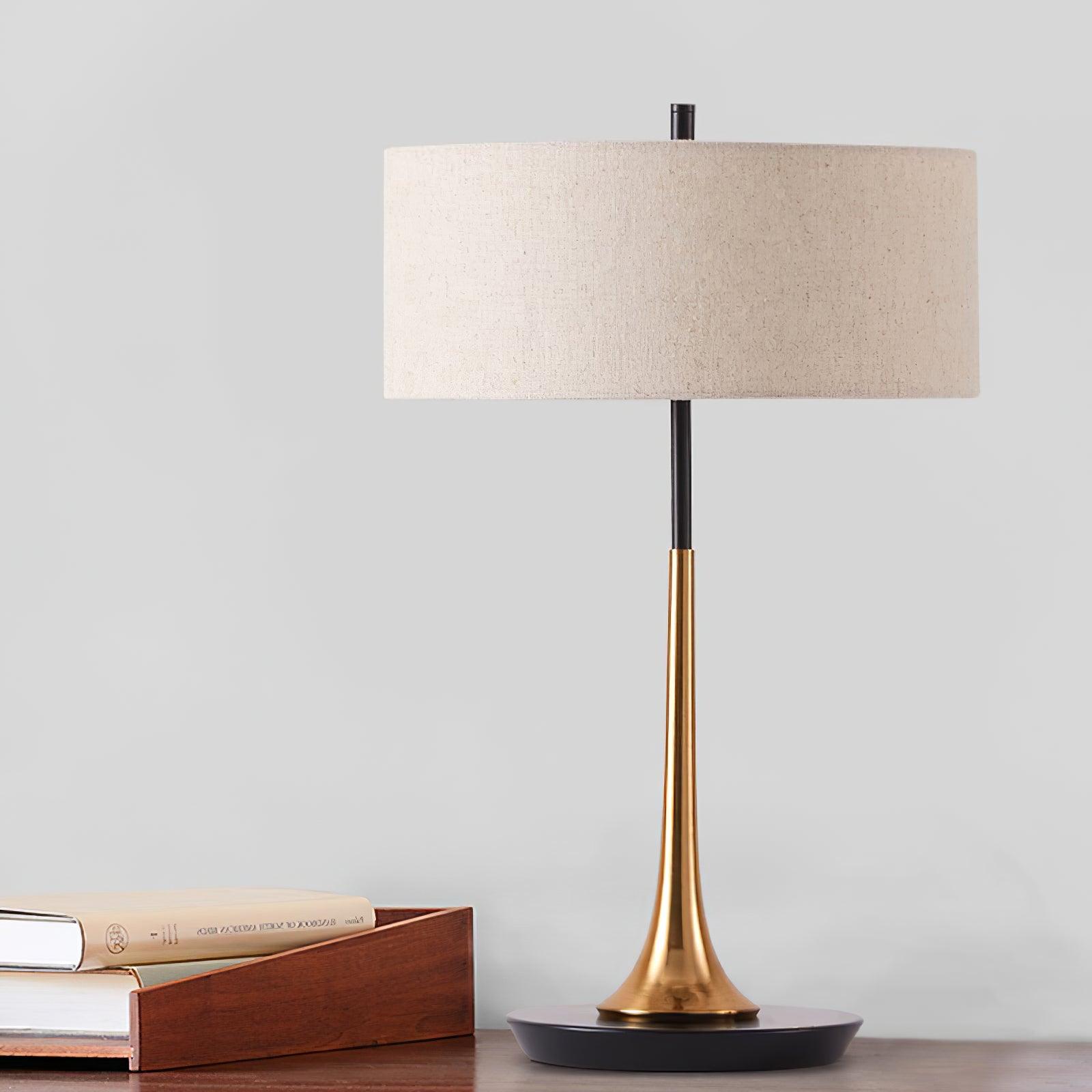 Modern Dana Table Lamp - Adjustable LED Desk Light for Home Office, Bedroom & Study - Stylish Nightstand Lighting for Reading & Decor