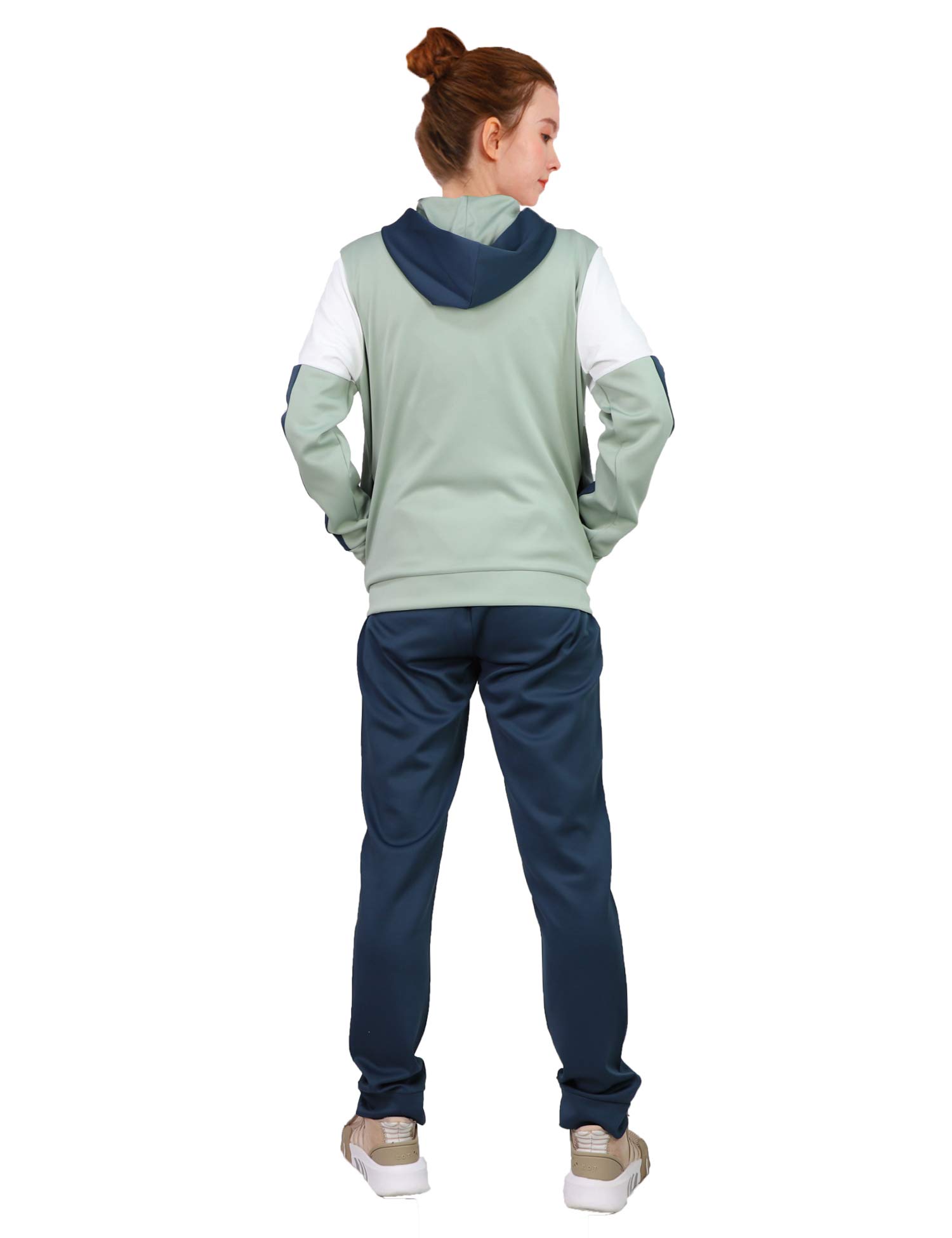 Women's Casual 2-Piece Track Suit Set - Comfortable Sweatsuit for Running, Yoga & Lounge Wear