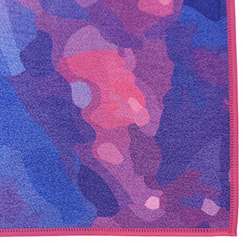 Premium Non-Slip Hot Yoga Towel - Eco-Friendly, Lightweight & Durable Yoga Mat Cover for Sweat Absorption - Perfect for Bikram, Ashtanga & Hot Yoga Studios