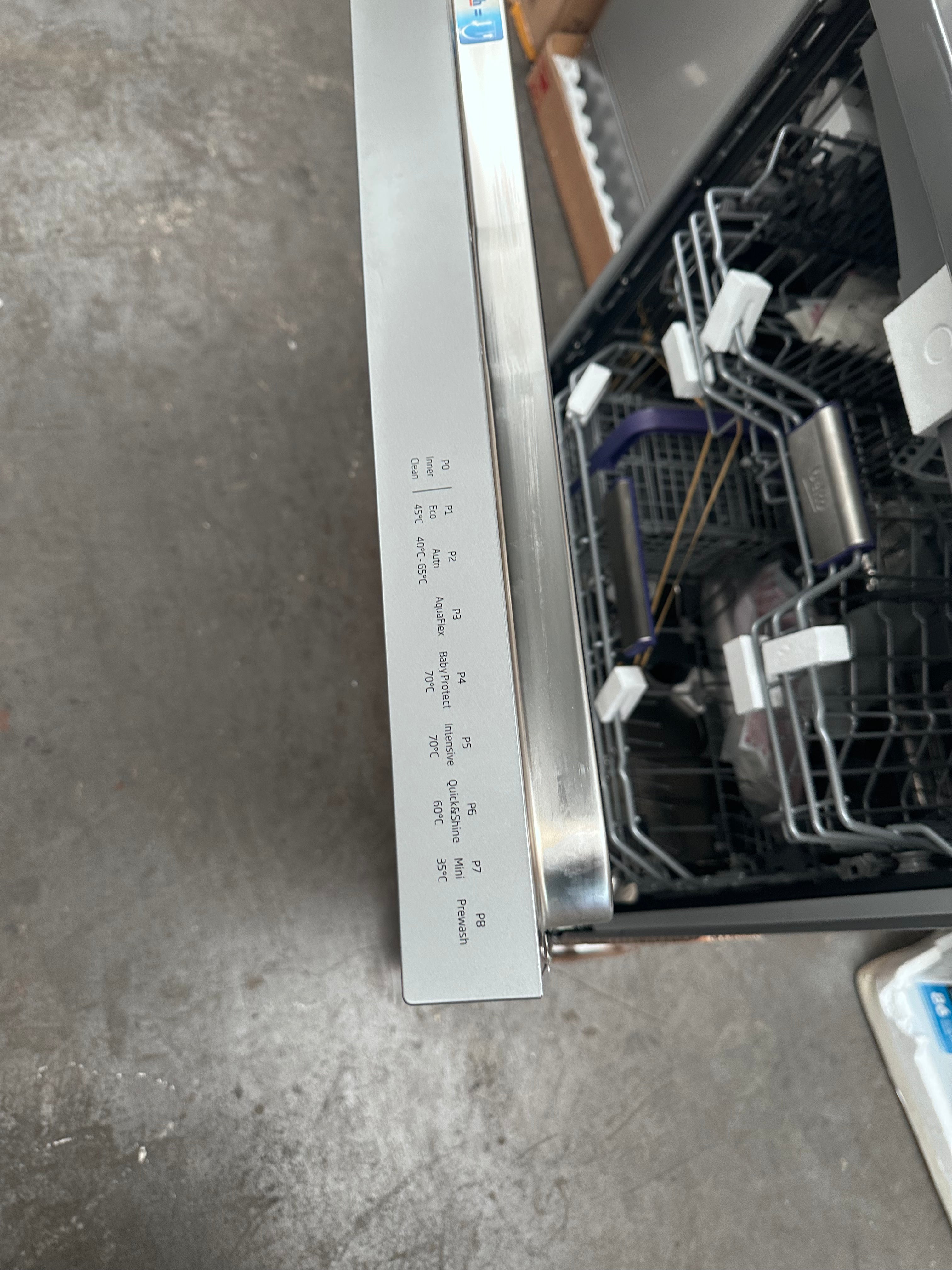 Beko BDF1620X 16 Place Setting Stainless Steel Dishwasher - Factory Refurbished | Energy Efficient for Large Families & Entertaining Guests