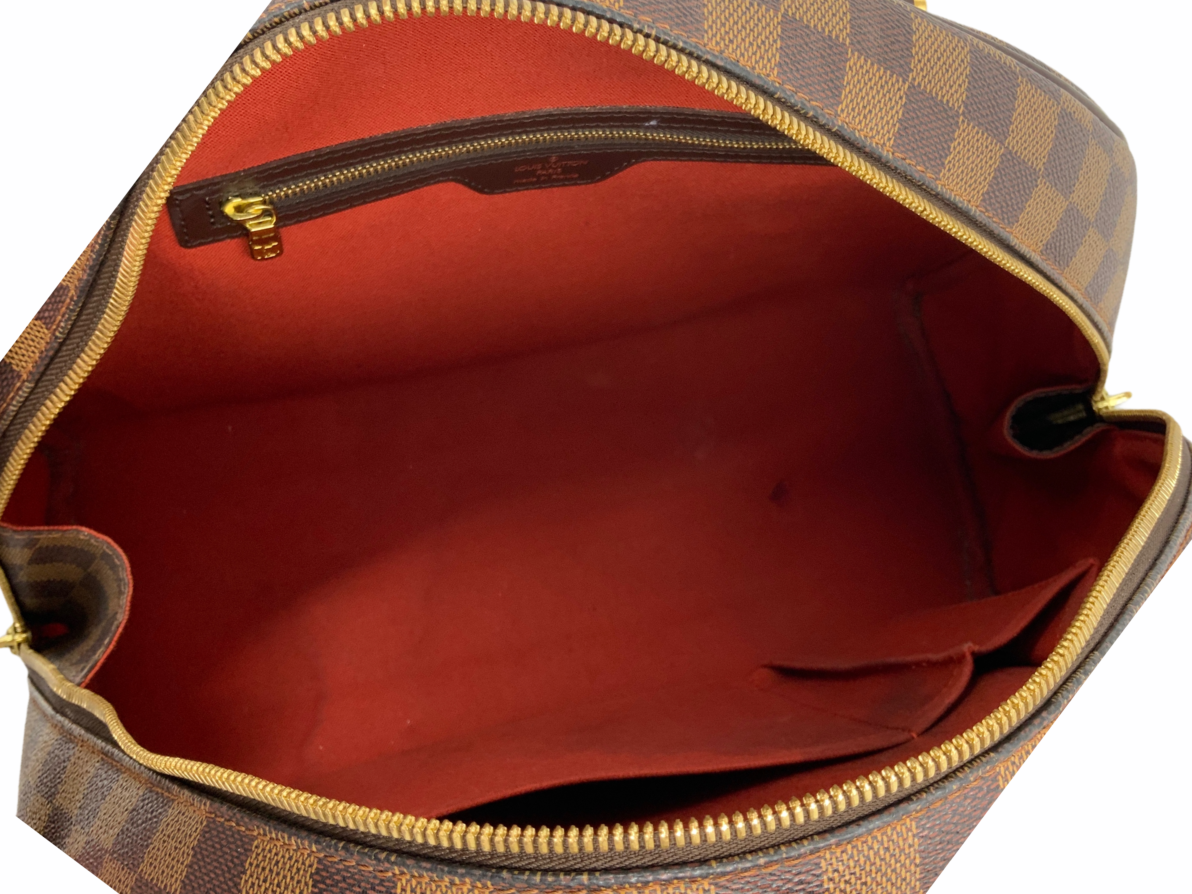 Authentic Louis Vuitton Damier Ebene Nolita Crossbody Bag - Luxury Leather Handbag for Women, Perfect for Work, Travel & Evening Events