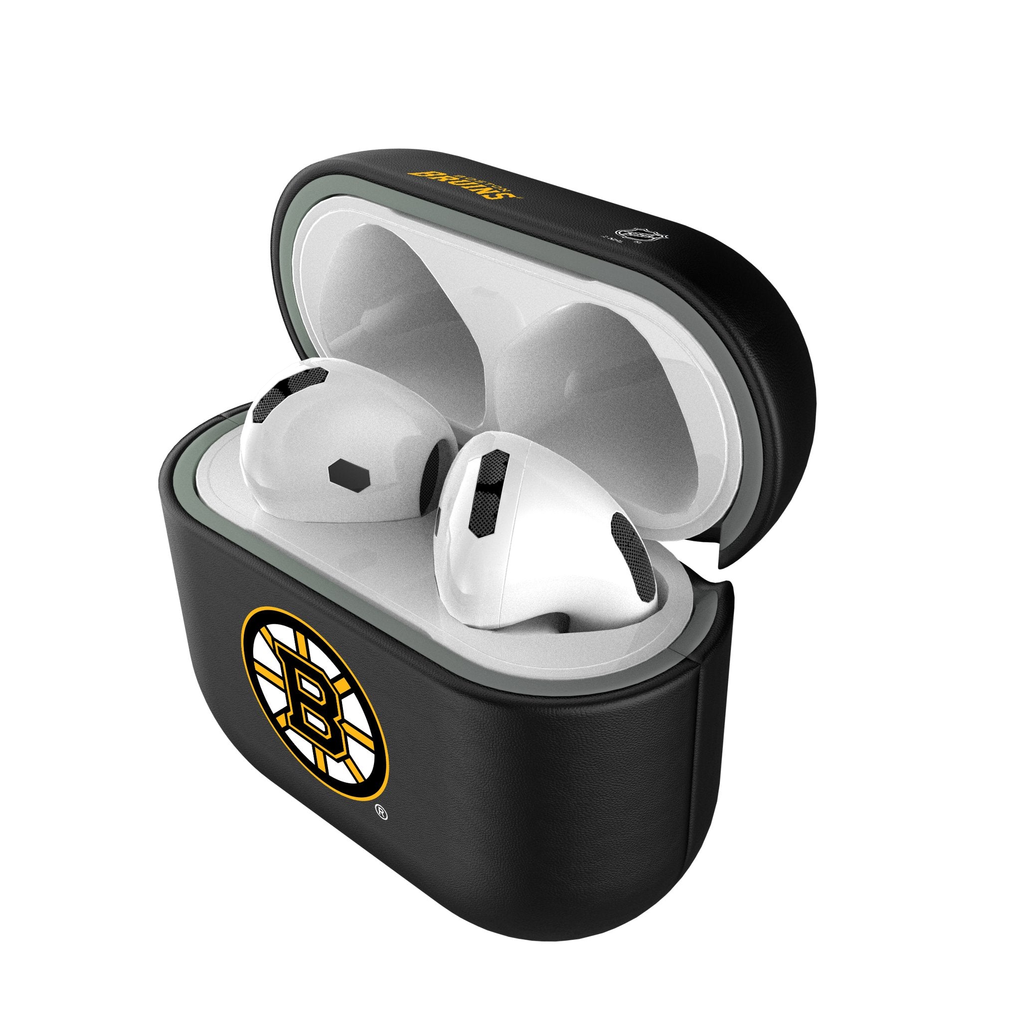 Boston Bruins Official Logo AirPods Case Cover - Durable Protective Case for AirPods 1/2/3/Pro - Perfect for Bruins Fans & Game Day Accessories